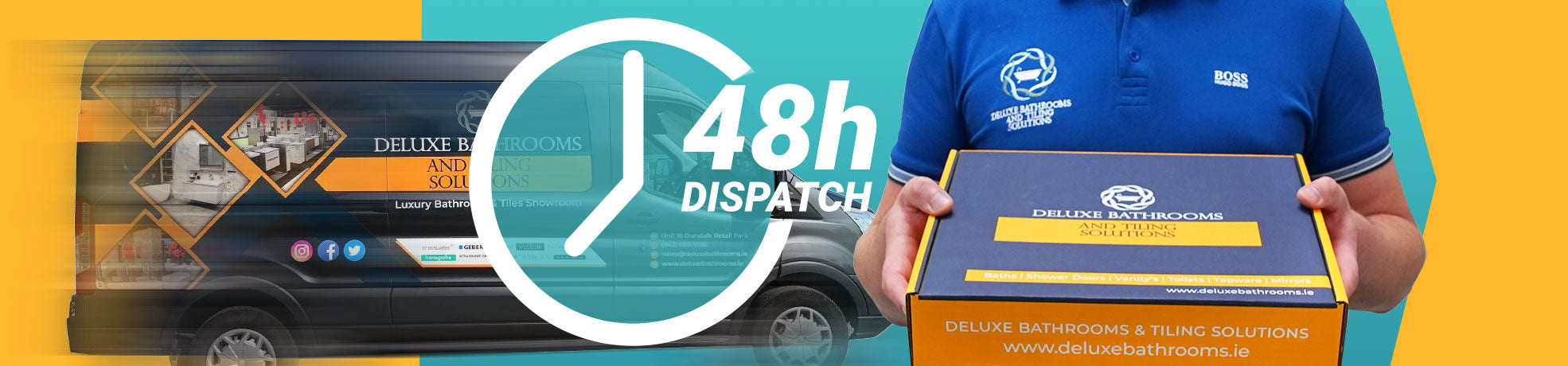 48hr Dispatch Bathroom Products and Tiles