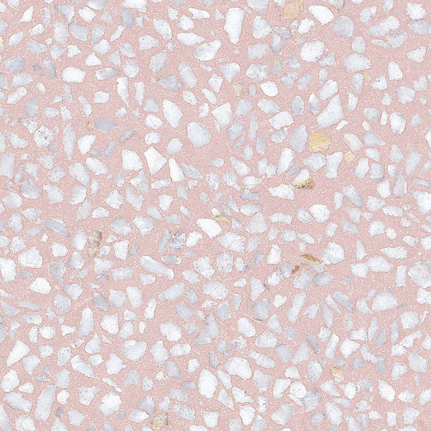 Vives Farnese Amalfi Rosa Porcelain Tile Terrazzo Effect 30 x 30cm