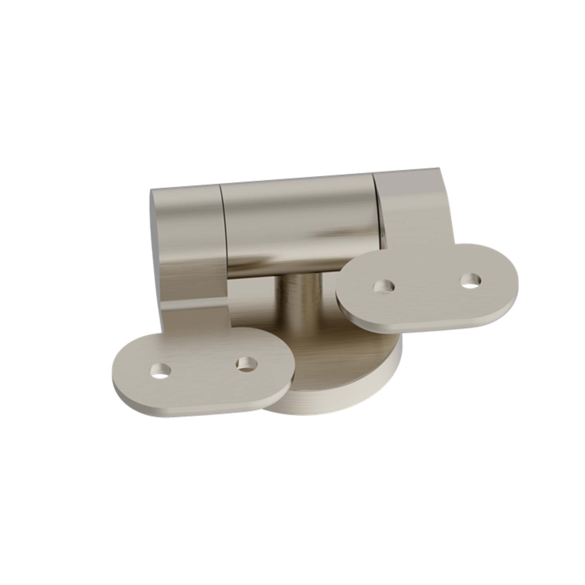 Brushed Nickel Soft Close Hinges For Burlington WC Seat
