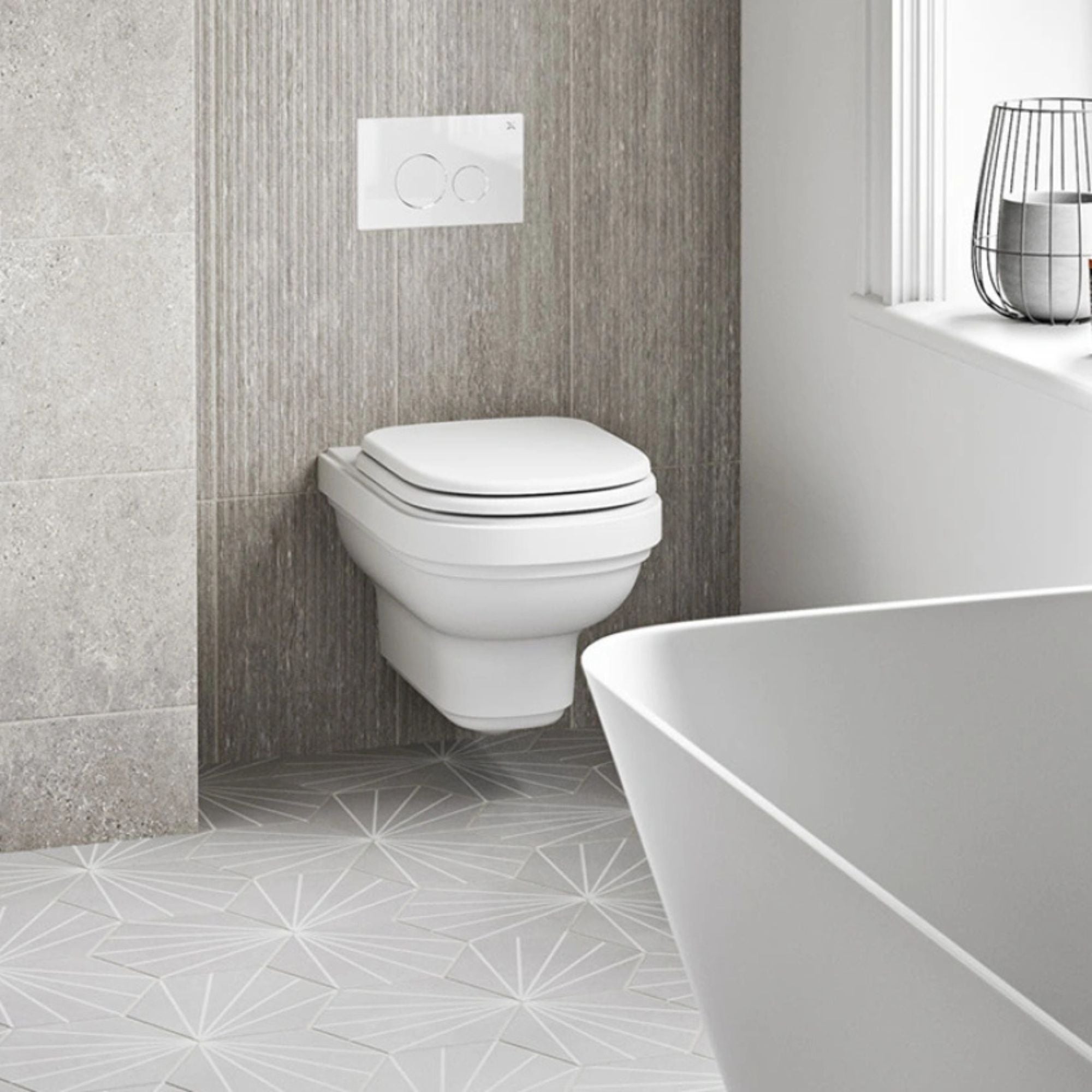 Burlington Riviera Wall-Hung WC Pan