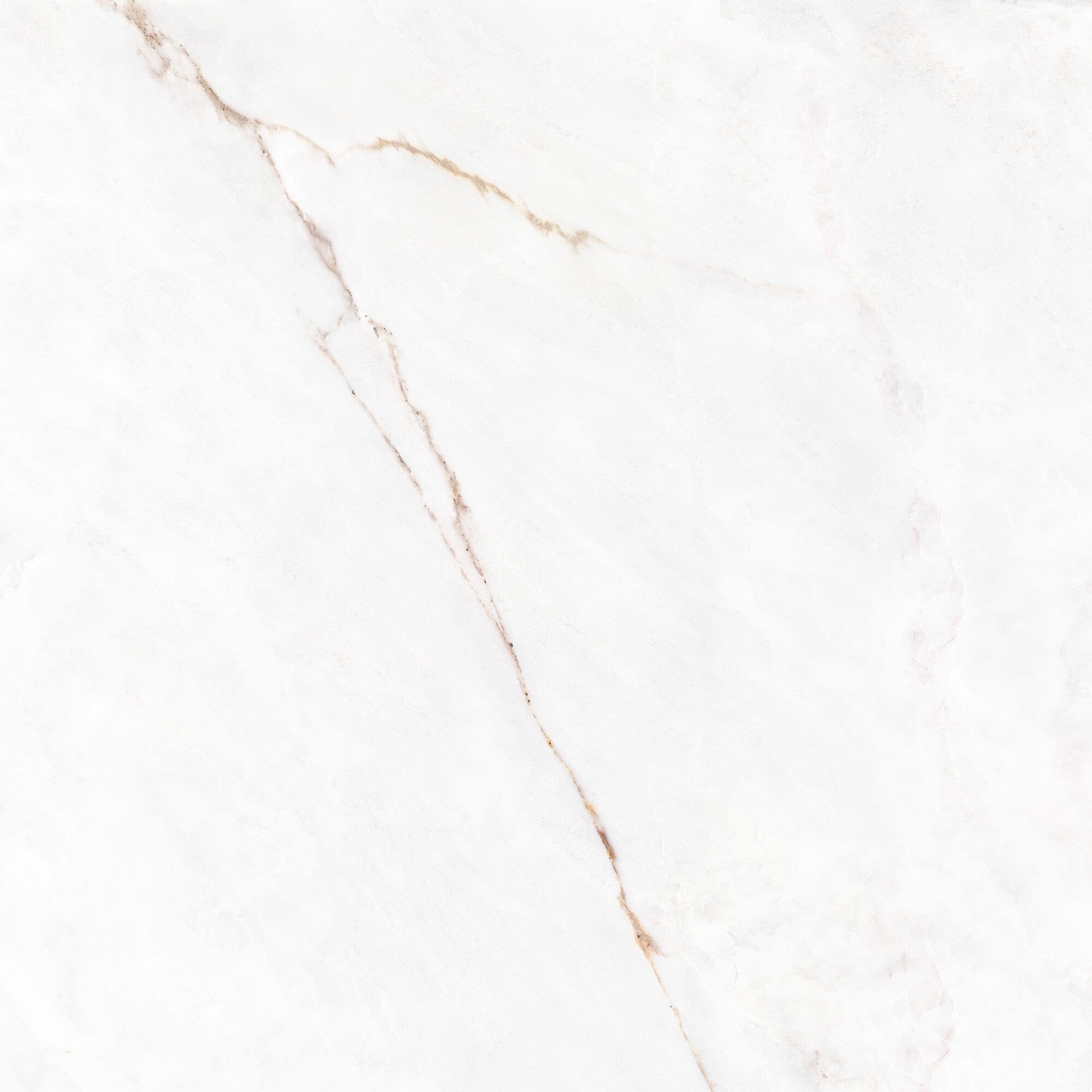 Dahlia White 4D Marble Effect Porcelain Tile 100x100cm Matt