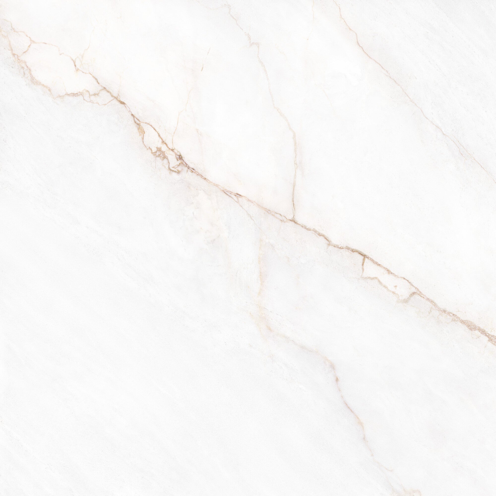 Dahlia White 4D Marble Effect Porcelain Tile 100x100cm Matt