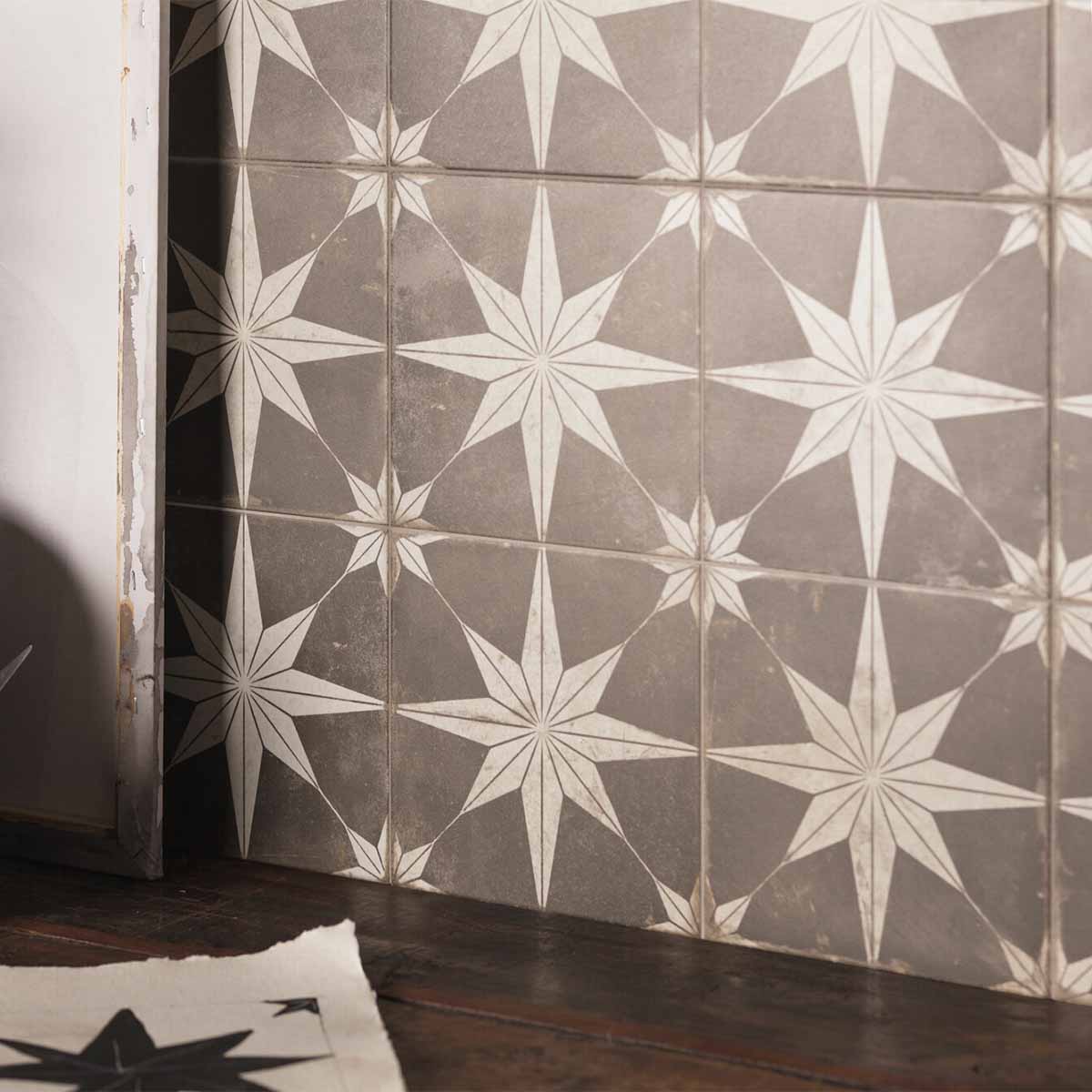FS Star Night Patterned Porcelain Tile 45x45cm Matt