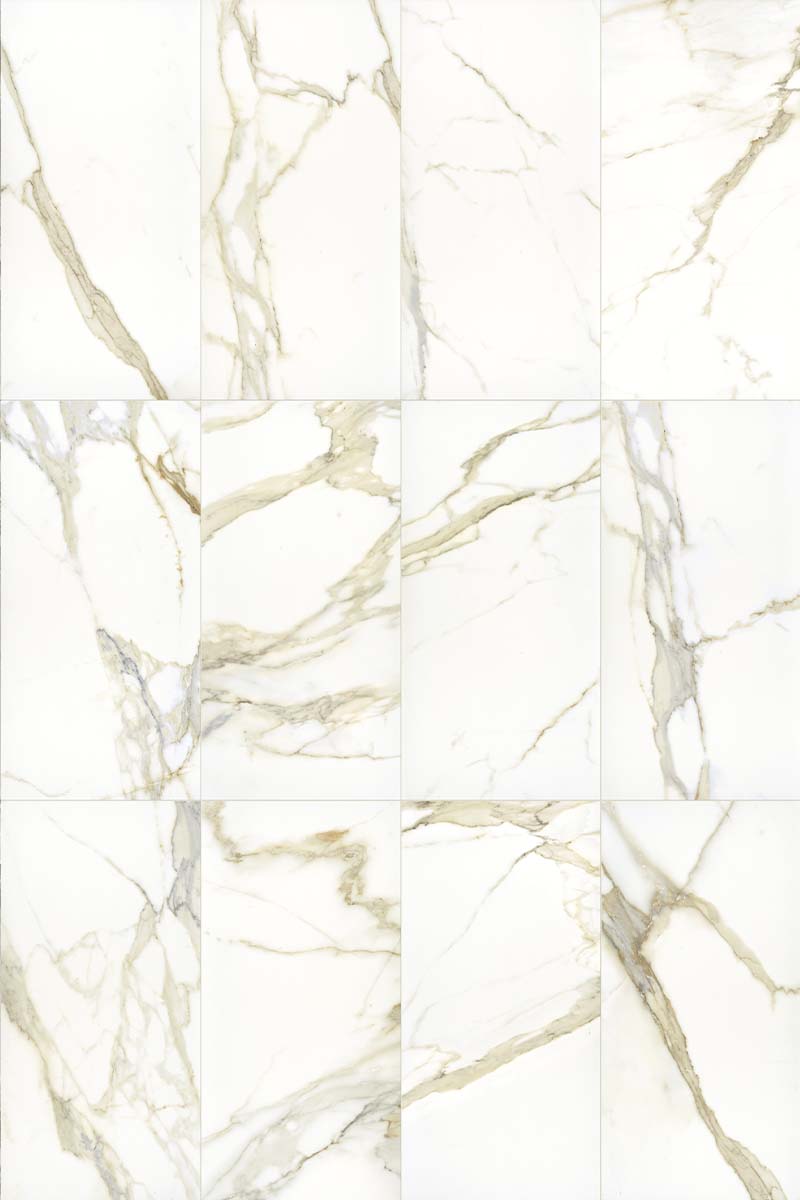 Florentina Marble Amalfi 3D Honed Porcelain Tile 60x120cm