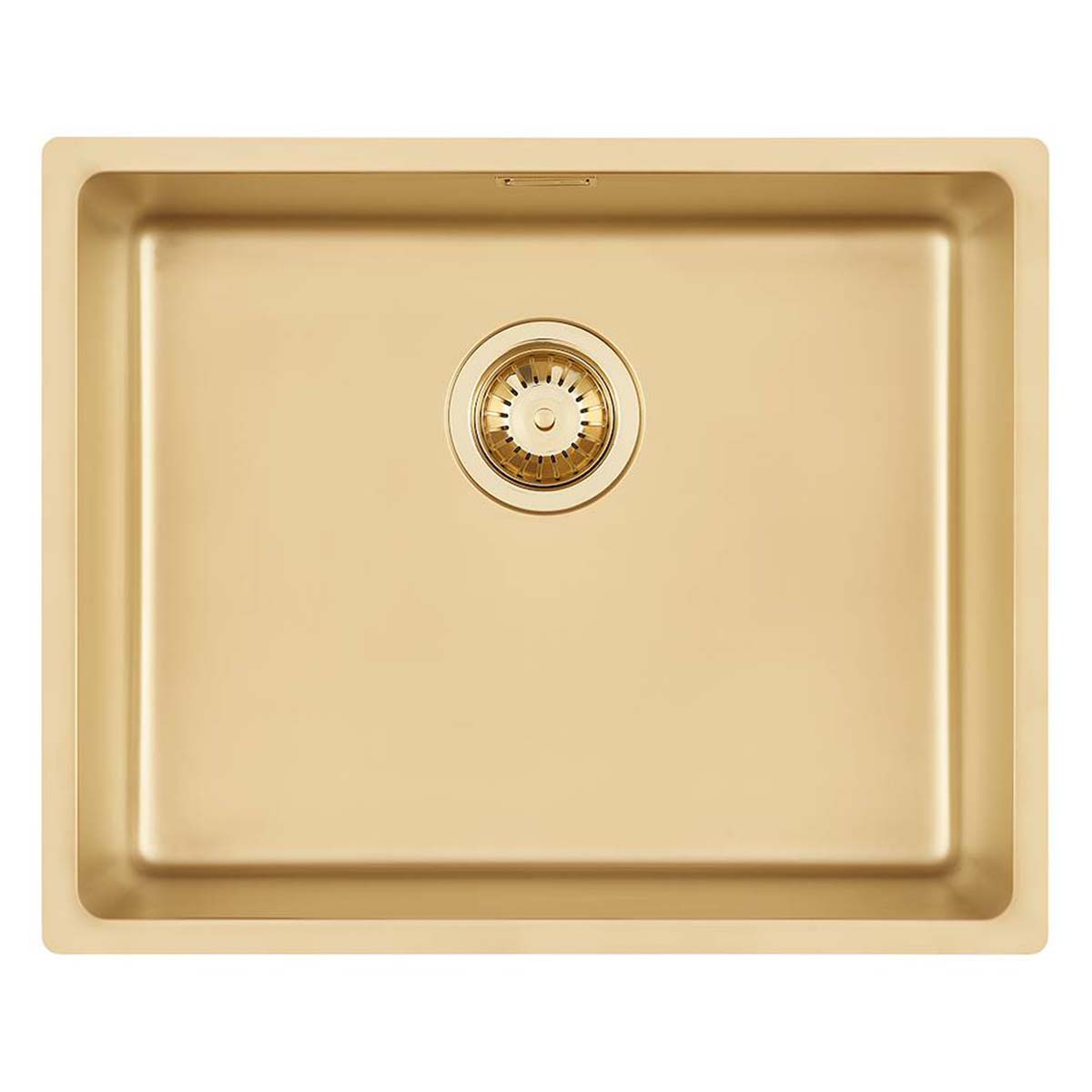 Foster Smokey Kitchen Sink 500mm Gold PVD