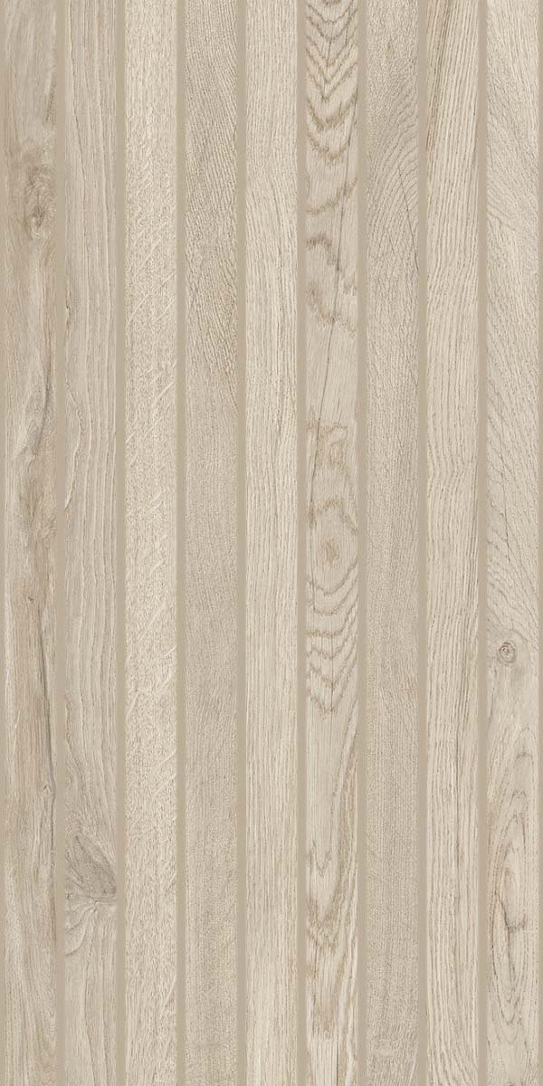 Grow Taupe Decor Wall Tile 33x100cm Matt