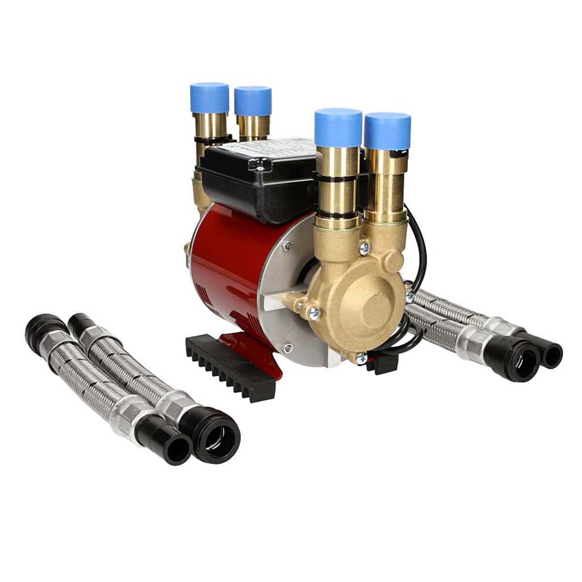 Grundfos Amazon Positive Twin Shower Pump PTi TWIN BRASS STP1 5B