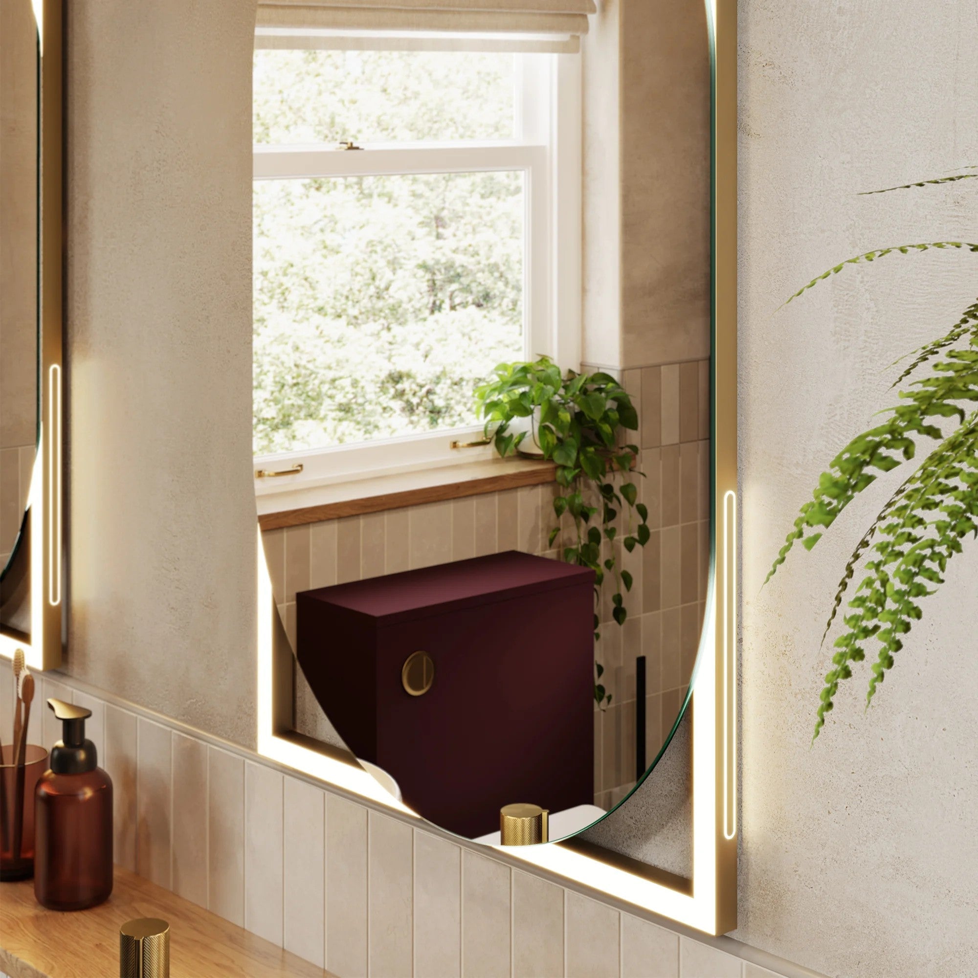 HiB Rubin LED Illuminated Bathroom Mirror