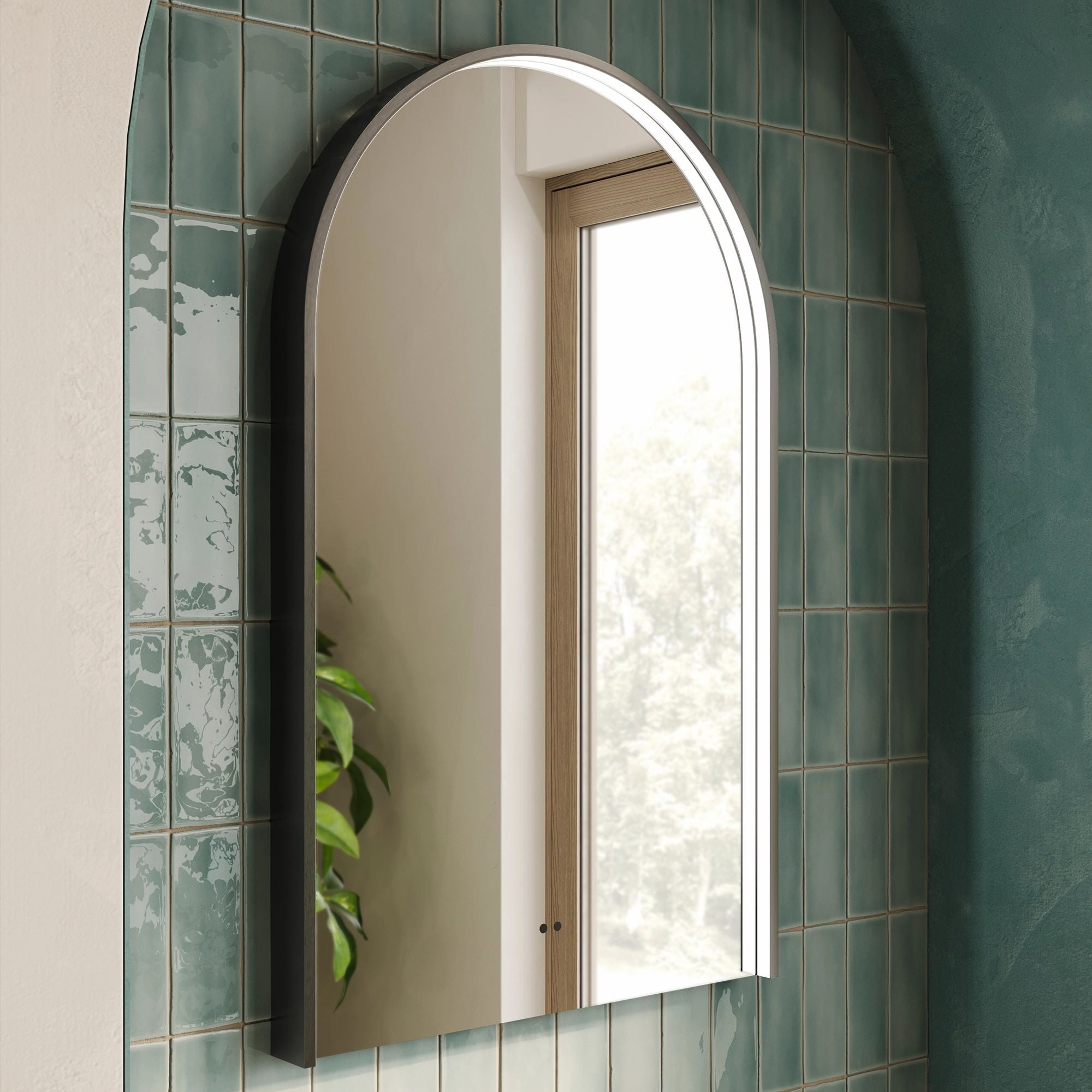 HiB Nova Arch LED Bathroom Mirror
