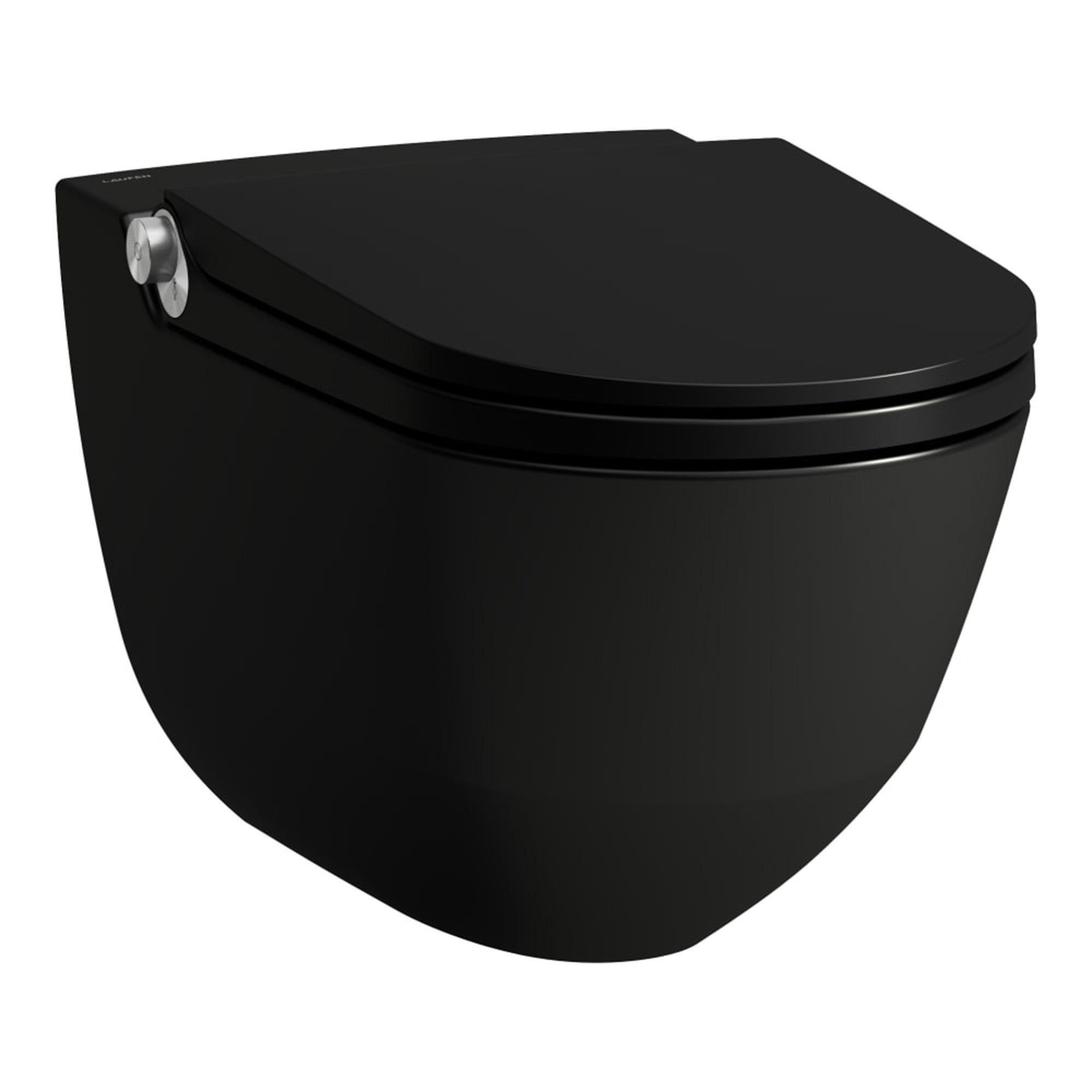Laufen Cleanet Riva Rimless Wall Hung WC Pan Matt Black