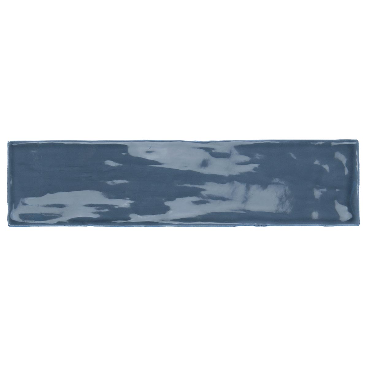 Poitiers Blue Azure Wall Tile Gloss 7.5 x 30cm
