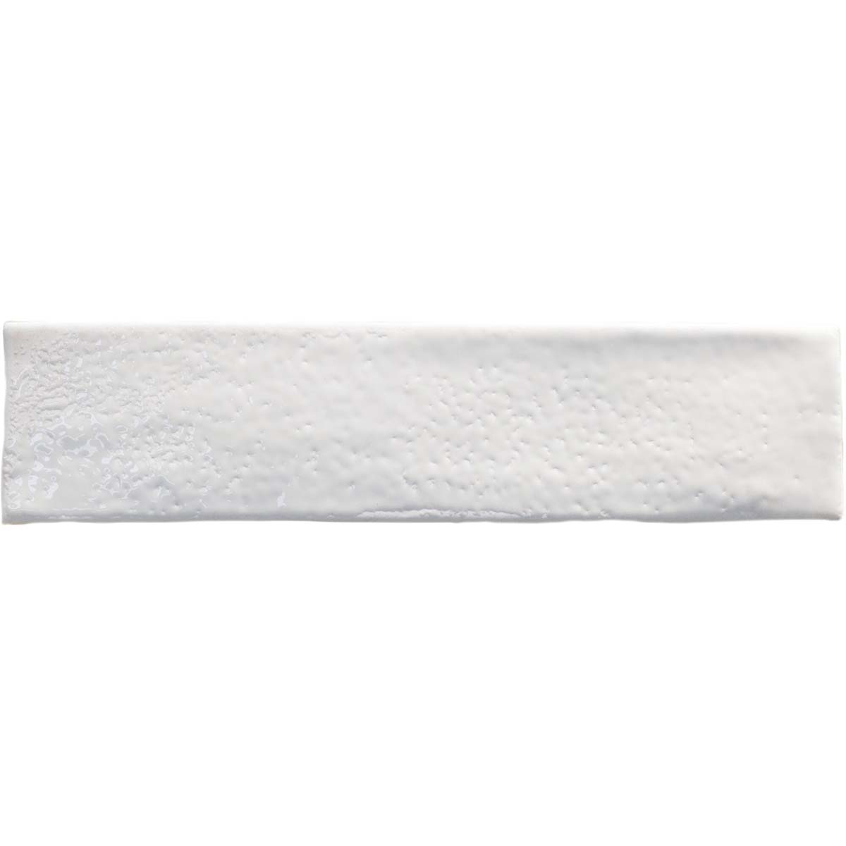 Sunset White Decor Wall Tile 6x25cm Gloss
