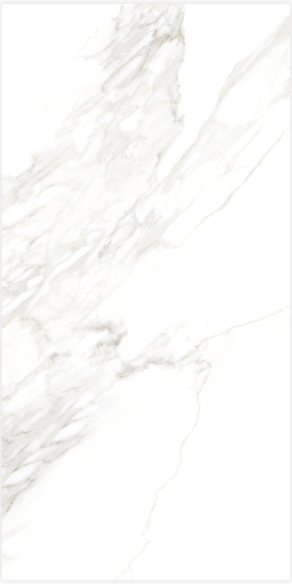 Torano Gold Marble Effect Porcelain Tile Matt 60x120cm Pattern 4