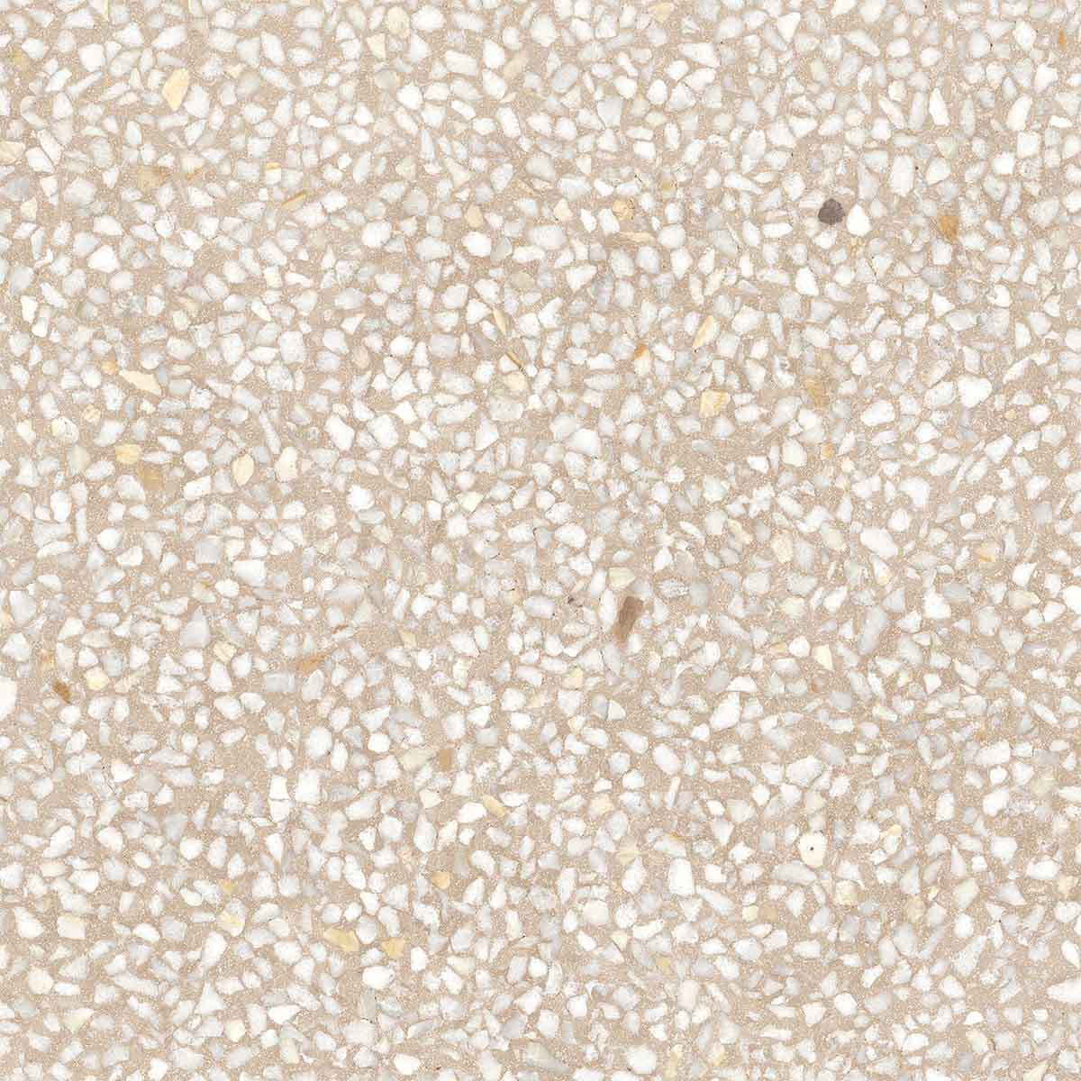 Vives Portofino-SPR Crema Terrazzo Effect Porcelain Tile 59x59cm Semi-Polished