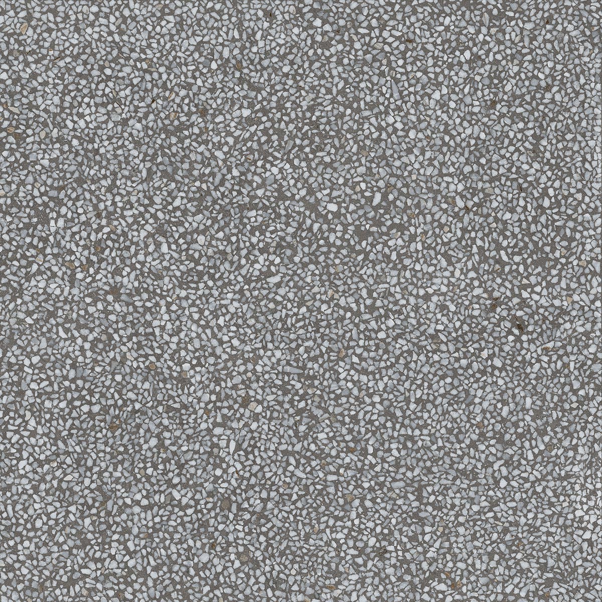 Vives Portofino-SPR Grafito Terrazzo Effect Porcelain Tile 120x120cm Semi-Polished
