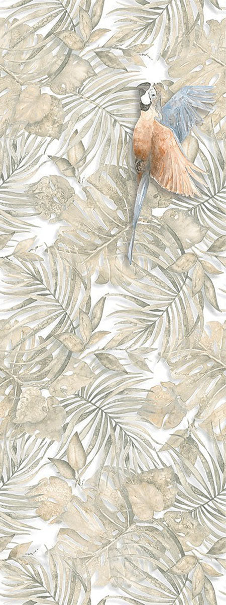 Vives Stravaganza Sassari Floral Effect Decor Wall Tile 45x120cm Matt