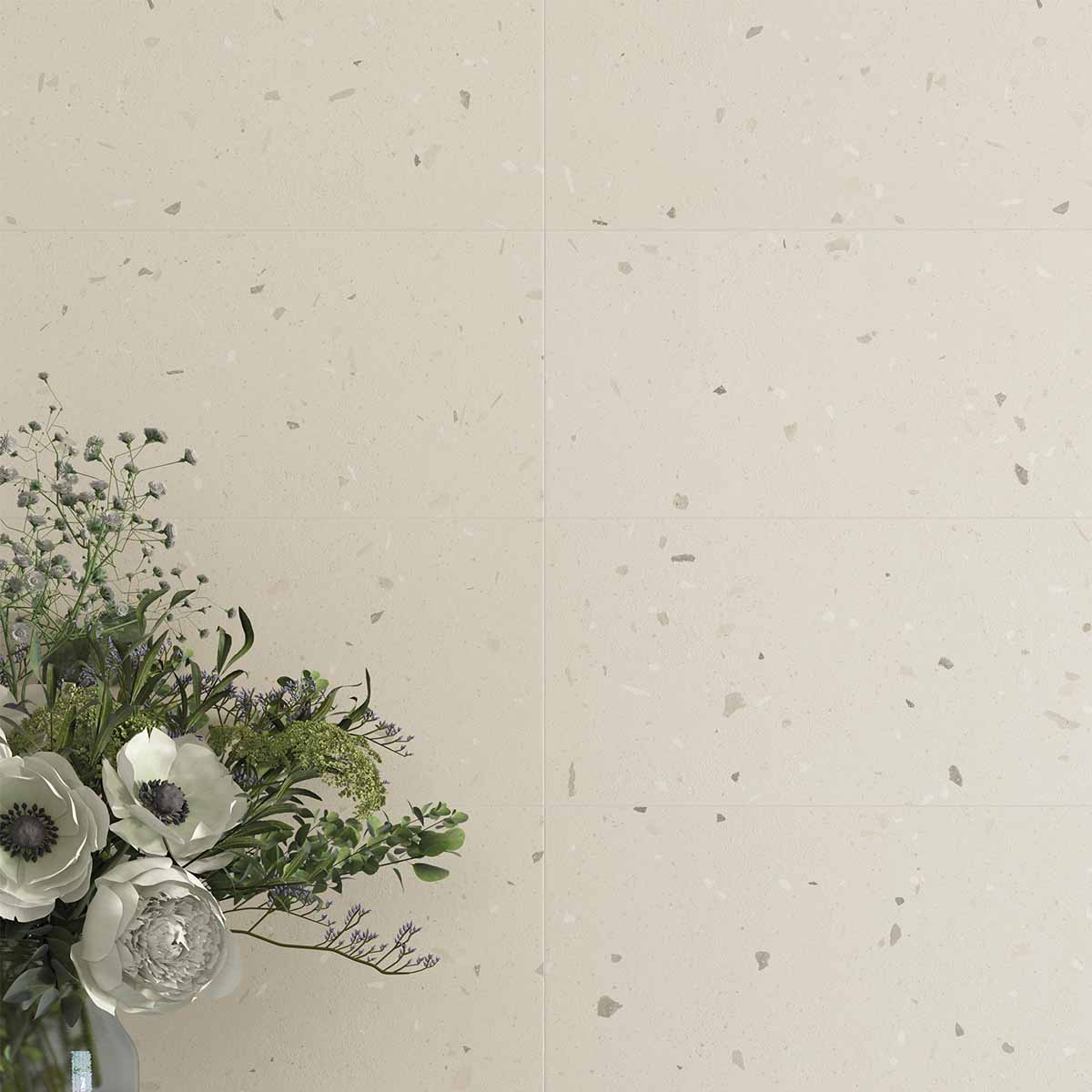 arcana croccante-r topping sesamo ceramic decor wall tile 32x99cm lifestyle deluxe bathrooms ireland