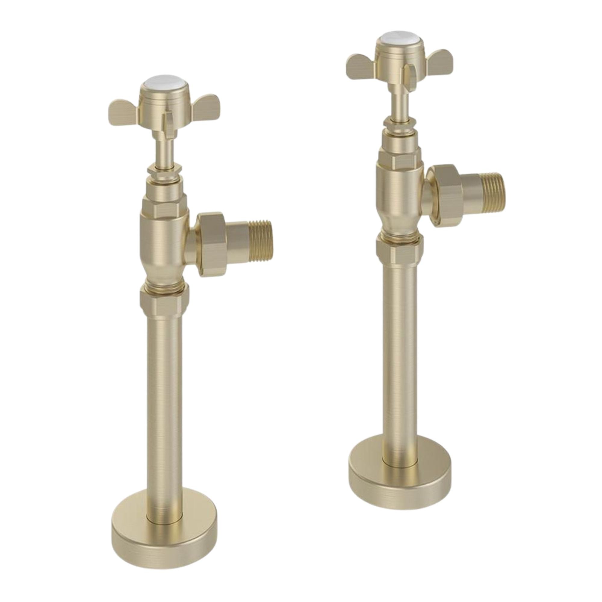 Ashbourne Traditional Angled Radiator Valves