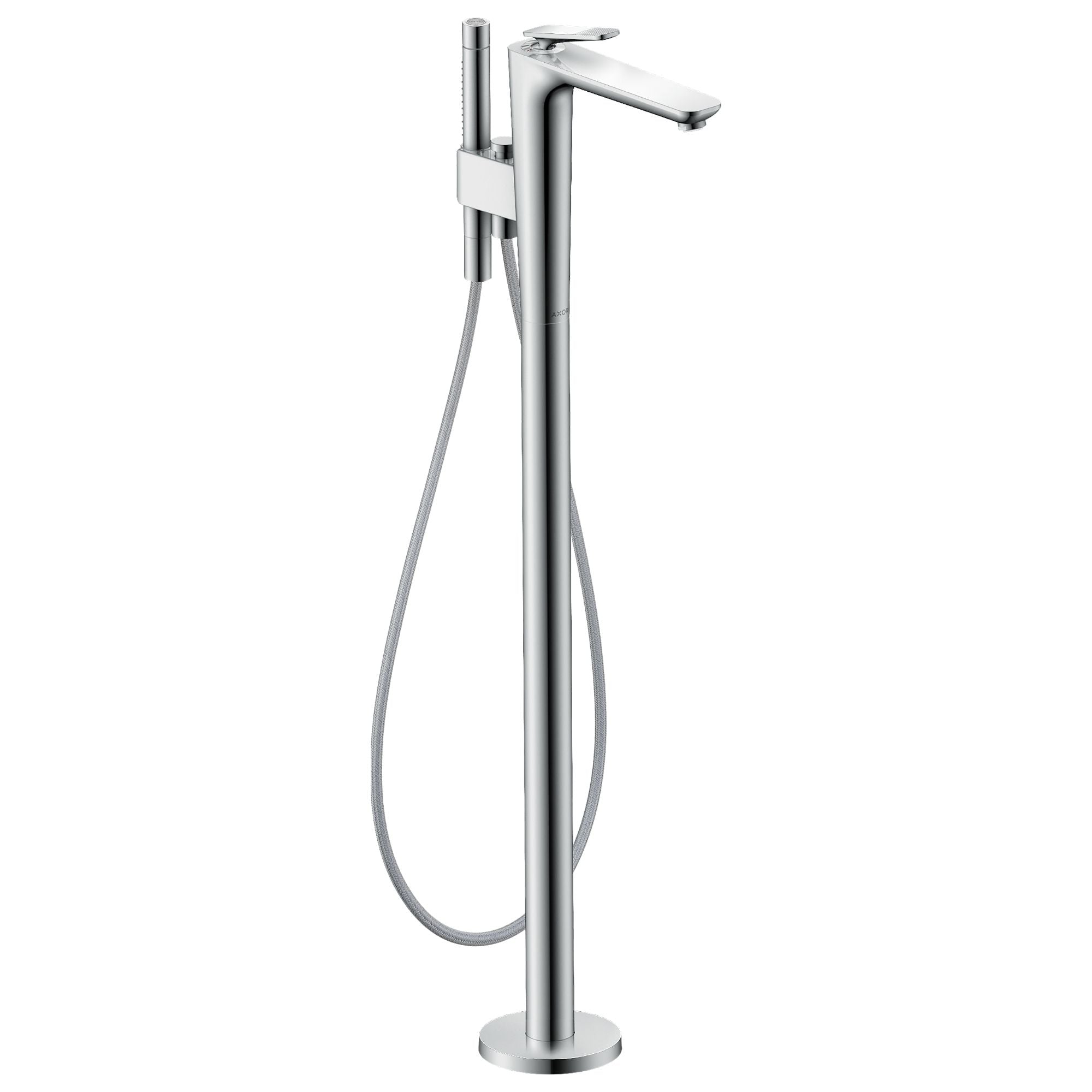 Axor Citterio C Floorstanding Bath Shower Mixer With Handset Cubic Cut Chrome
