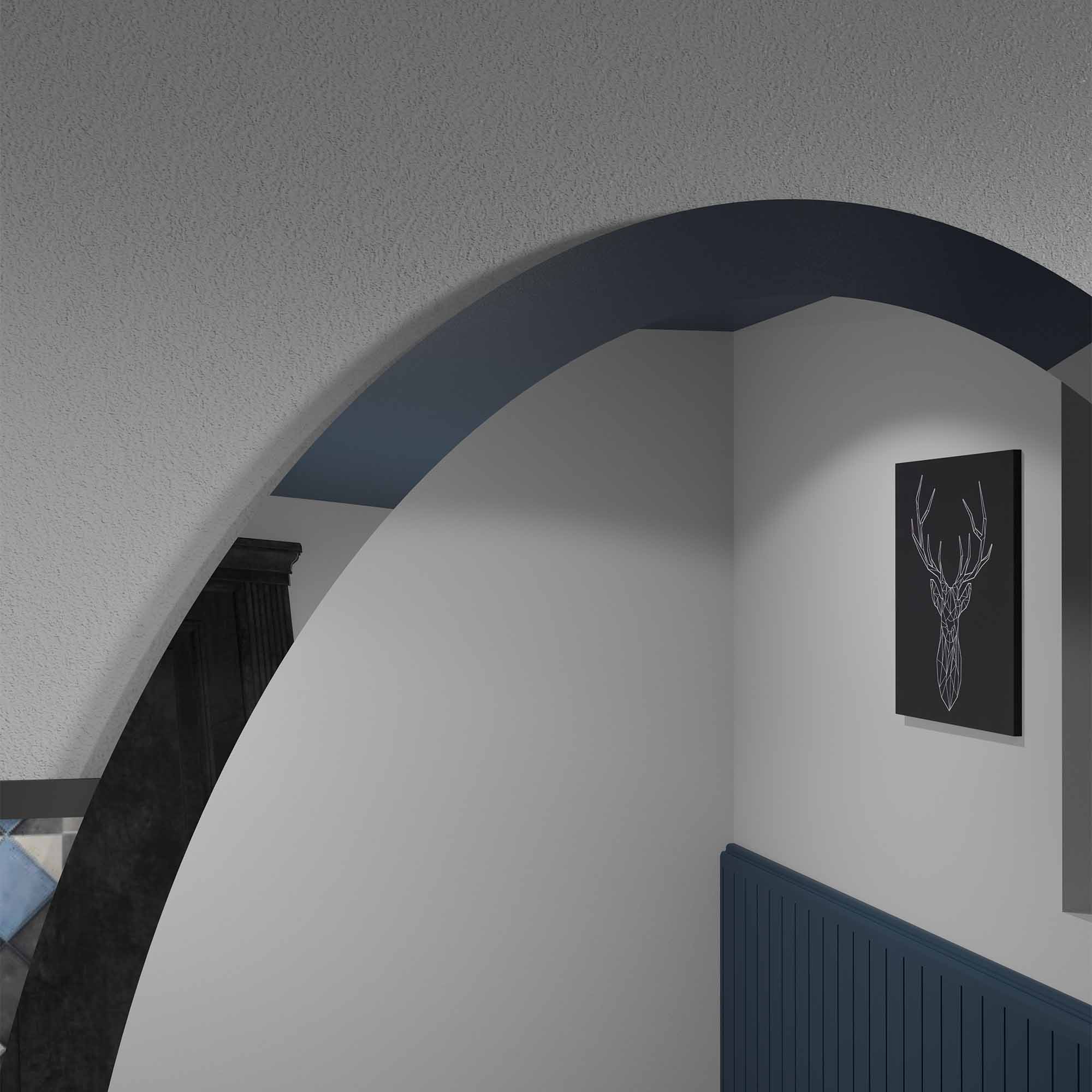 bay oval bathroom mirror 60