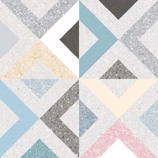 Vives Brenta Multicolor Terrazzo Effect Gres Porcelain Tile Matt 20x20cm