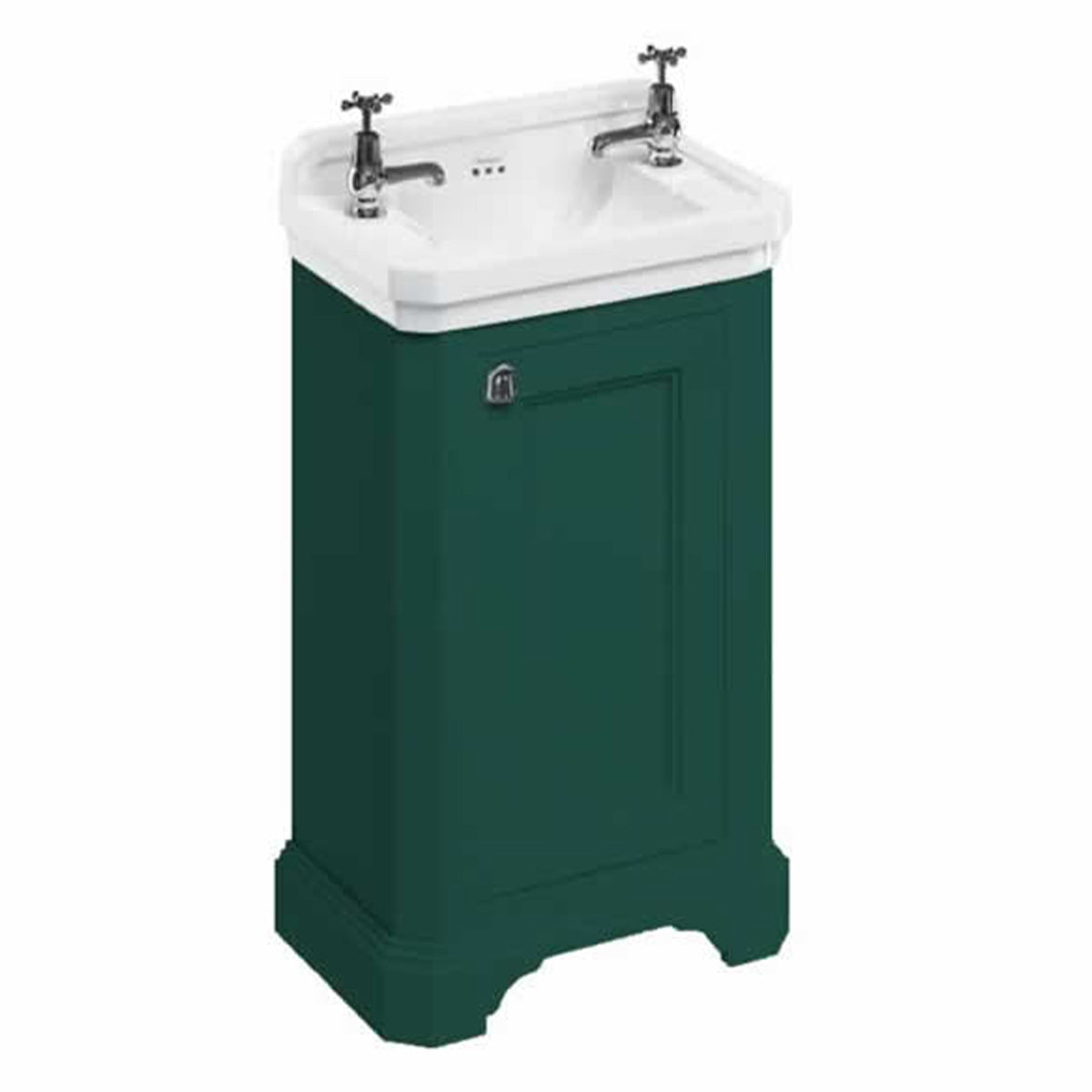 burlington edwardian 510 freestanding cloakroom vanity unit with basin