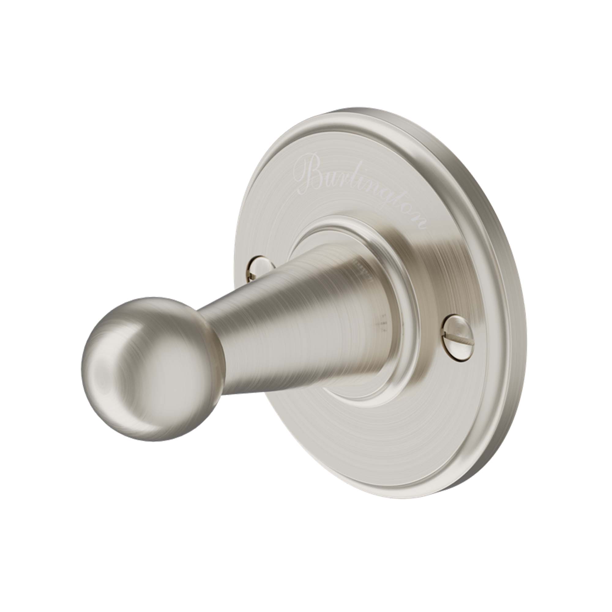 burlington robe hook brushed nickel