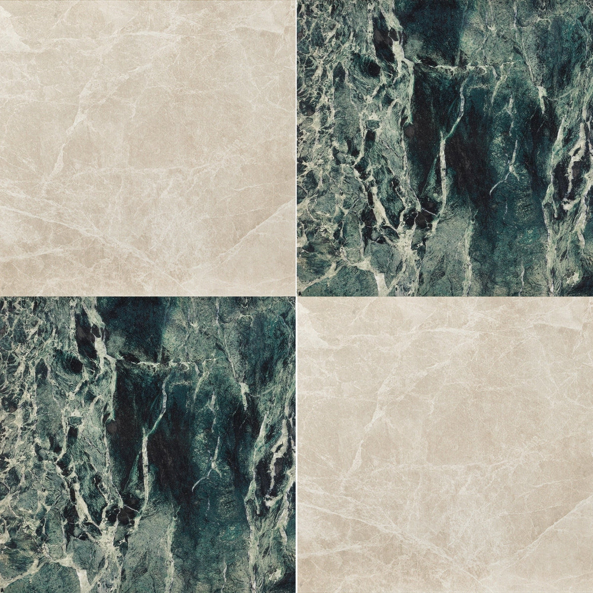 Casa Classica Oxford Greige Marble Effect Porcelain Tile 30x30cm Matt