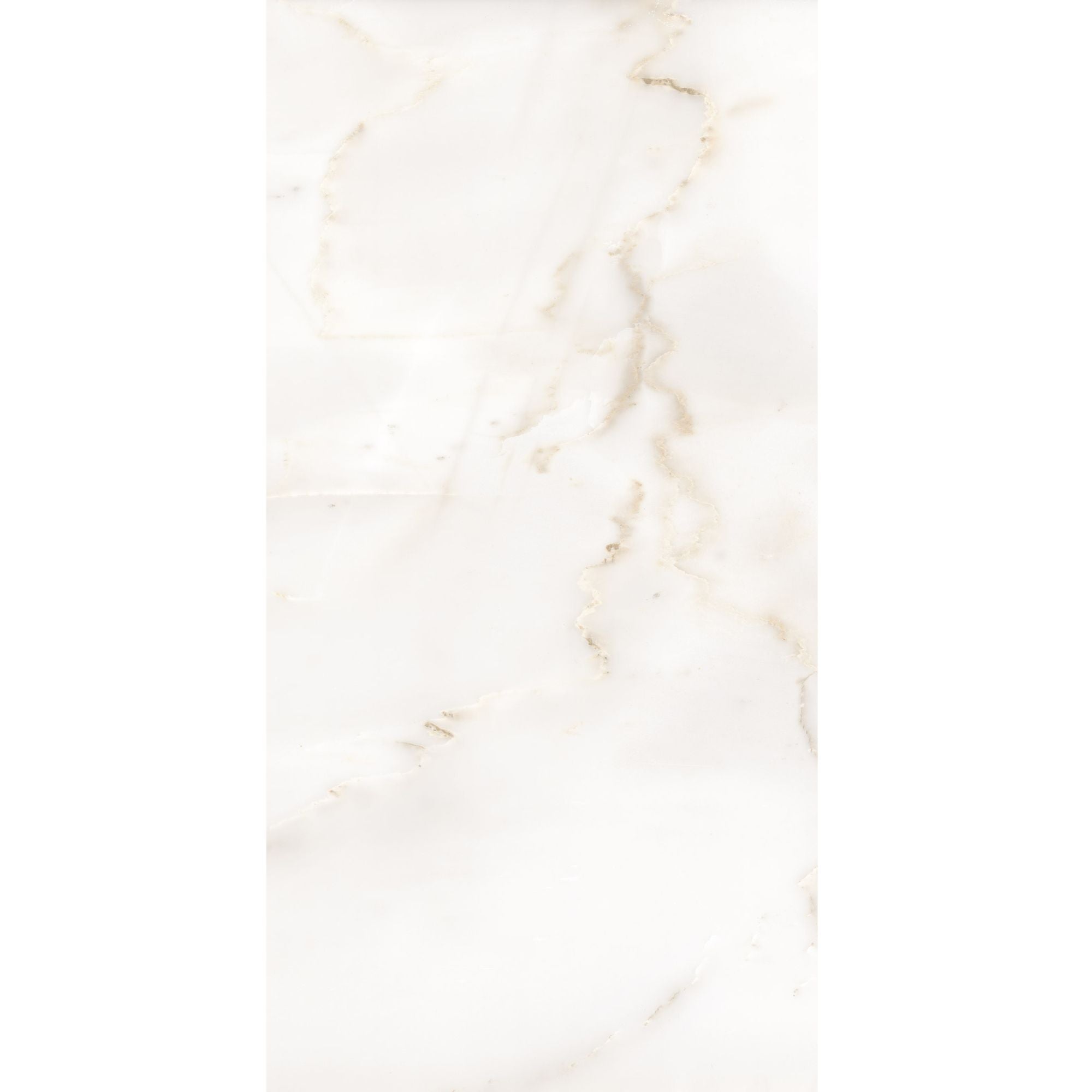 Chester Calacatta Ambra Marble Effect Porcelain Tile 30x60cm Matt