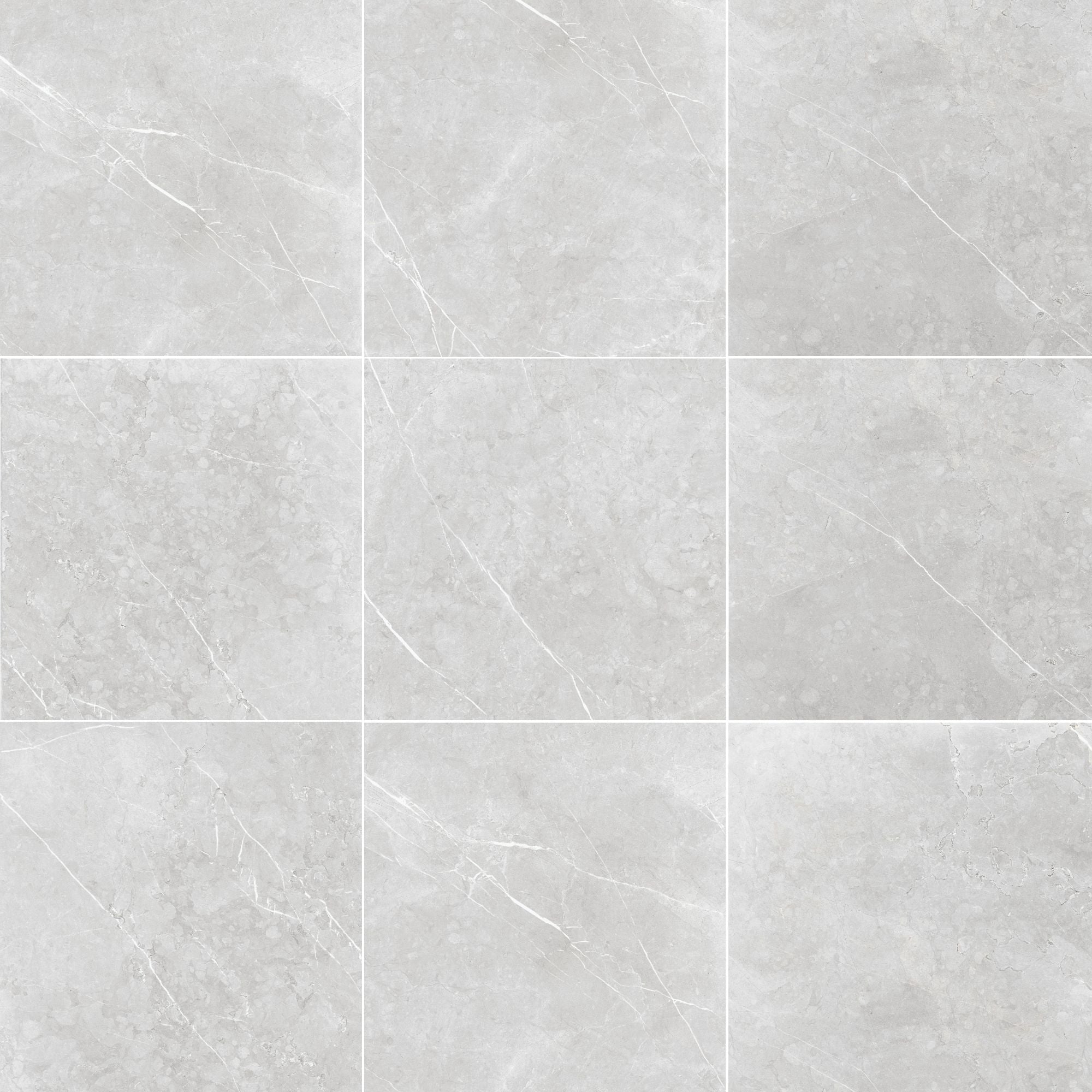 Chester Fior di Pesco Marble Effect Porcelain Tile 30x30cm Matt Layout