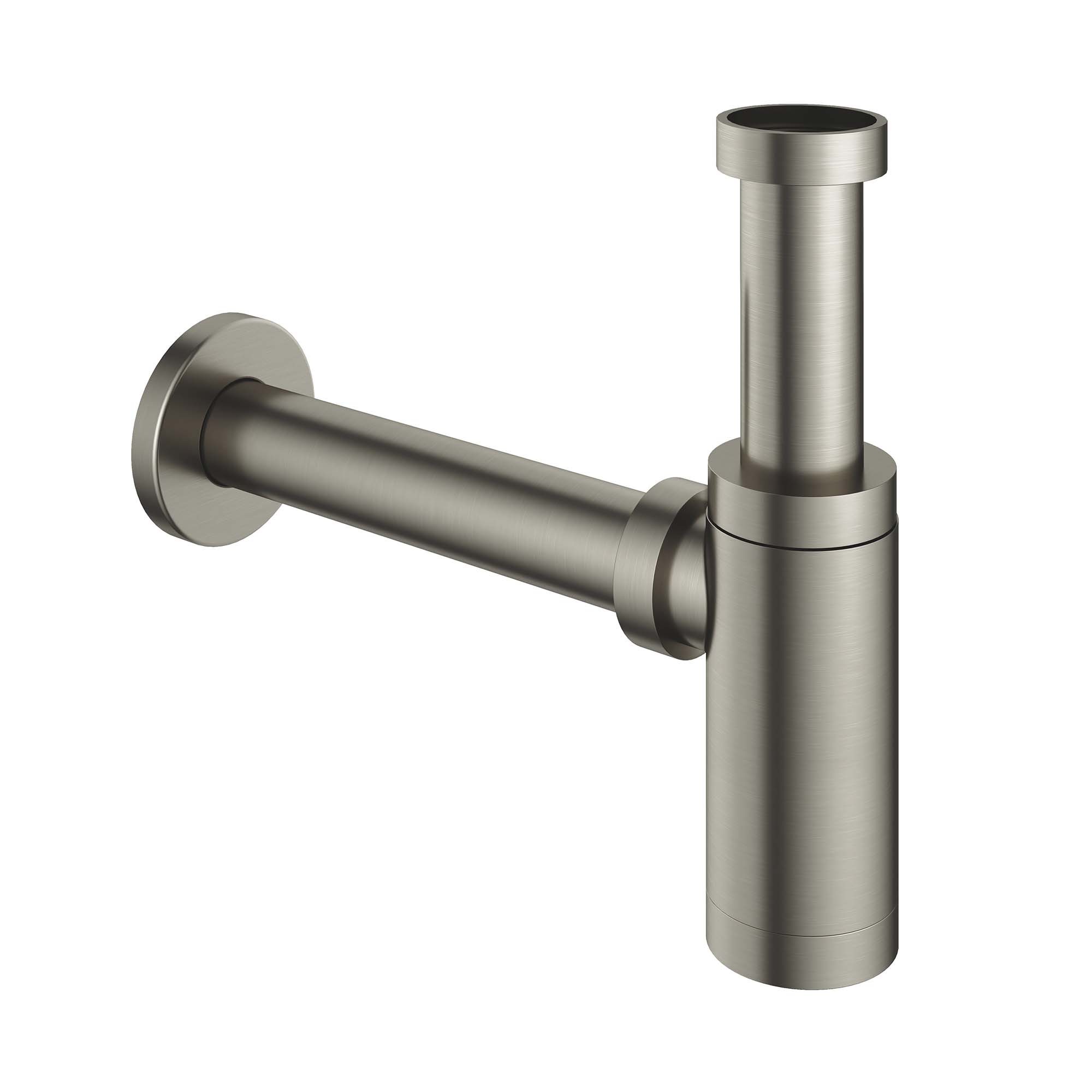 cobber bottle trap brushed nickel