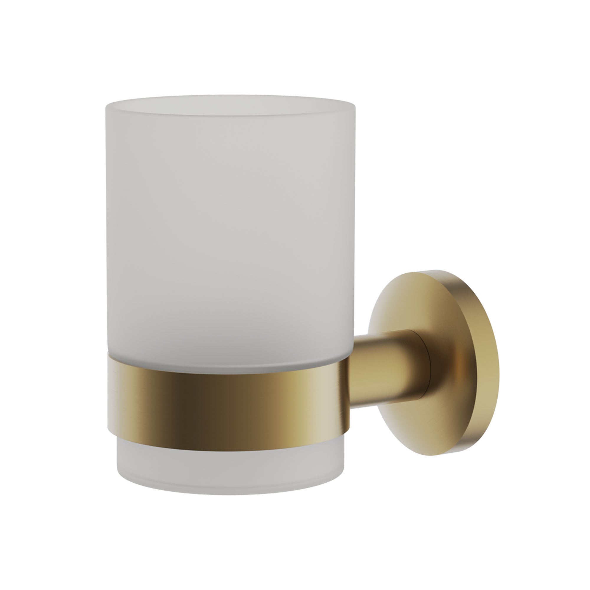 como tumbler holder brushed brass