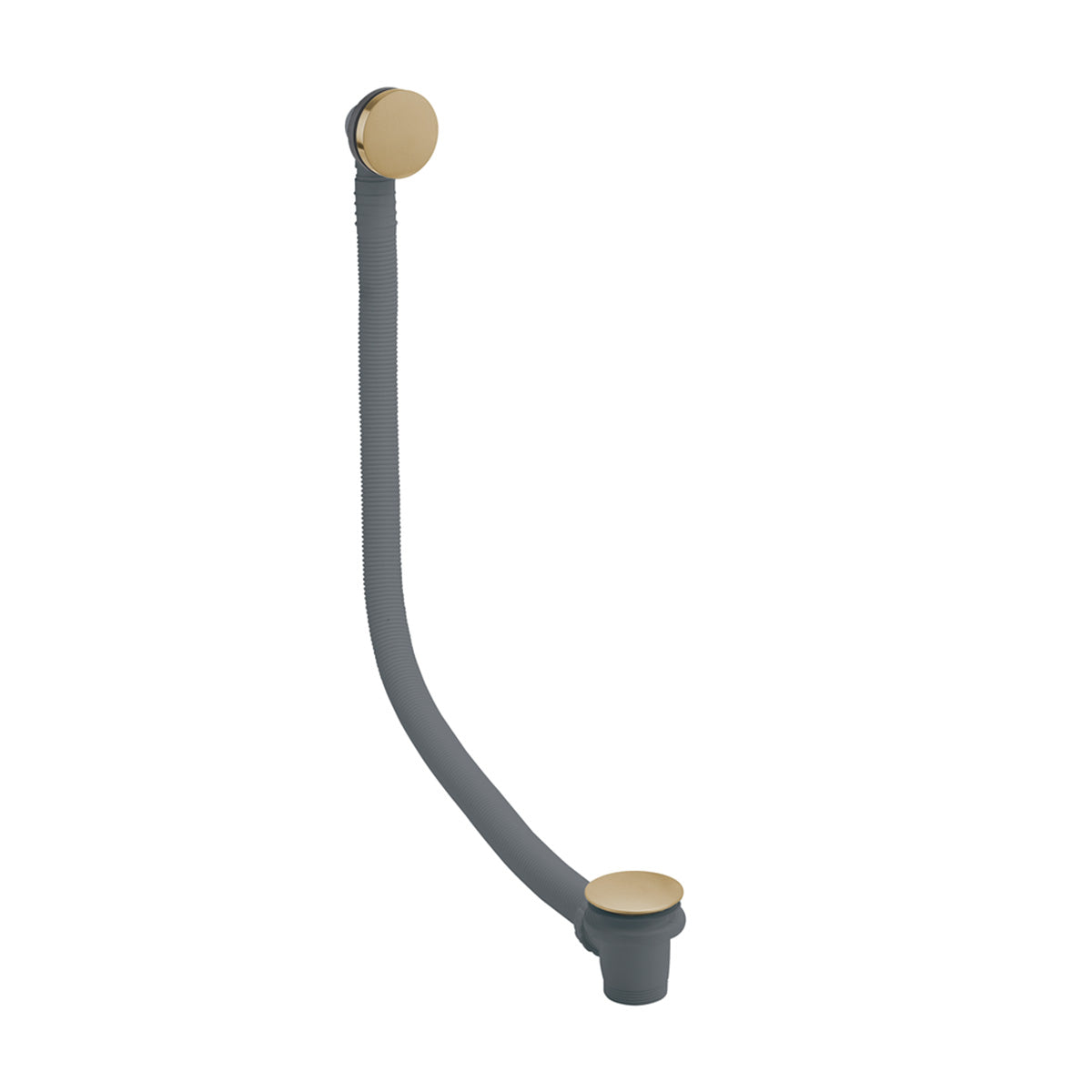 Crosswater 3one6 Bath Click Clack Waste Brushed Brass