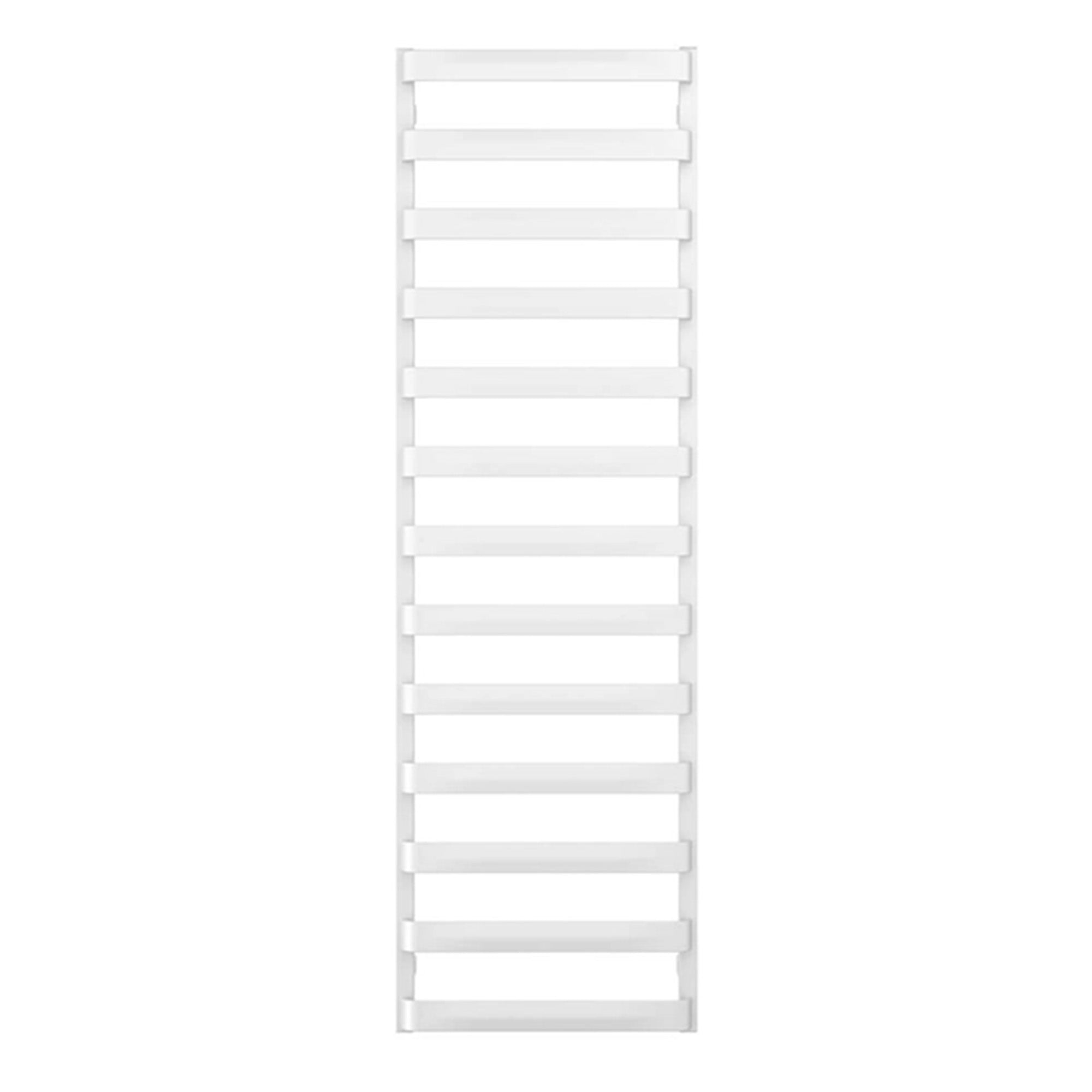 crosswater air heated towel rail 500x1630mm matt white