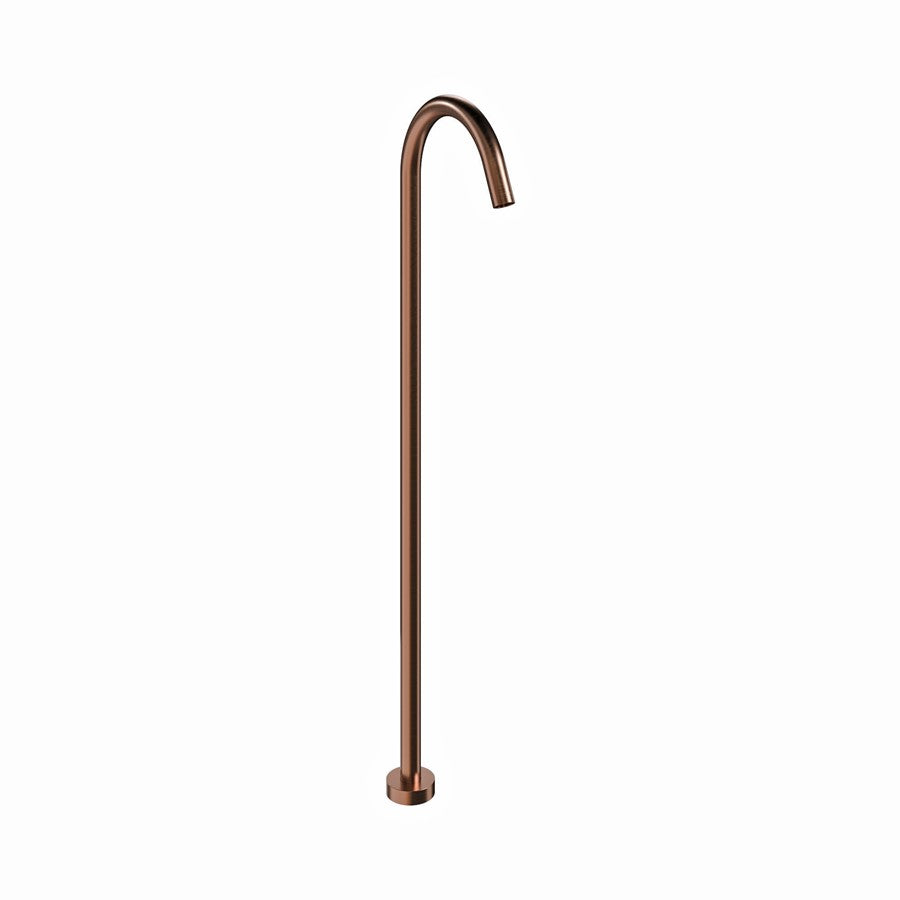 Crosswater Freestanding Bath Spout Brushed Bronze