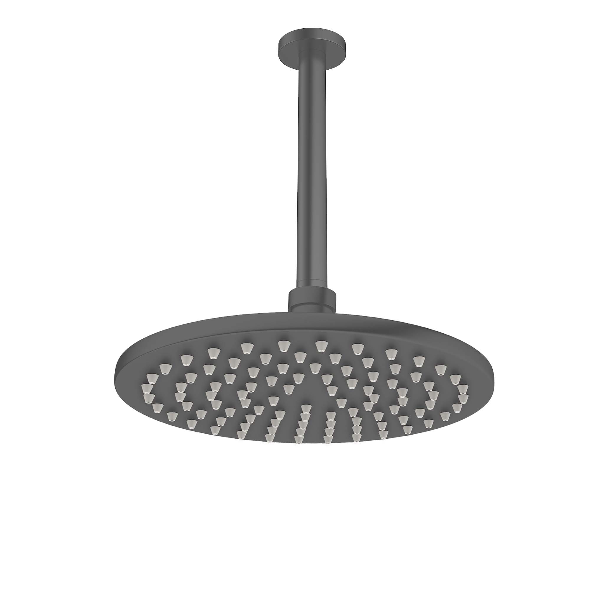 crosswater mpro shower head ceiling mounted slate