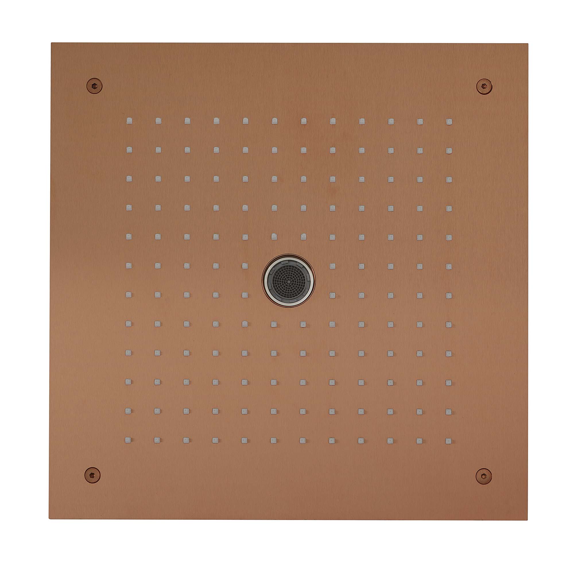 crosswater mpro stream shower head brushed bronze