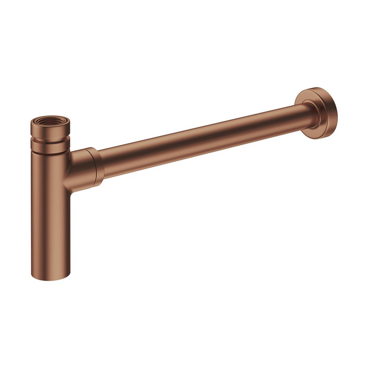 crosswater mpro tall bottle trap brushed bronze