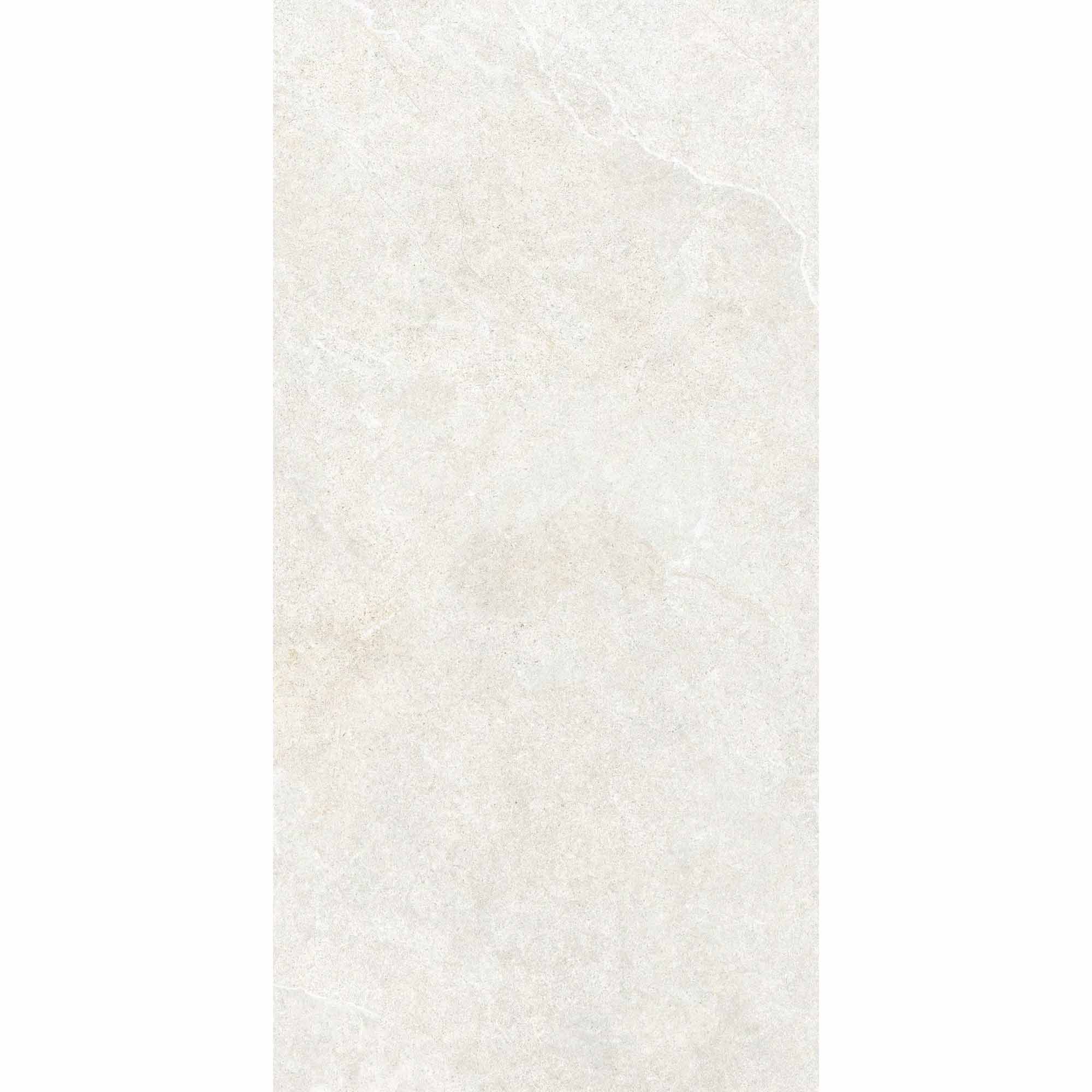 deluxe limestone white stone effect porcelain tile 60x120cm