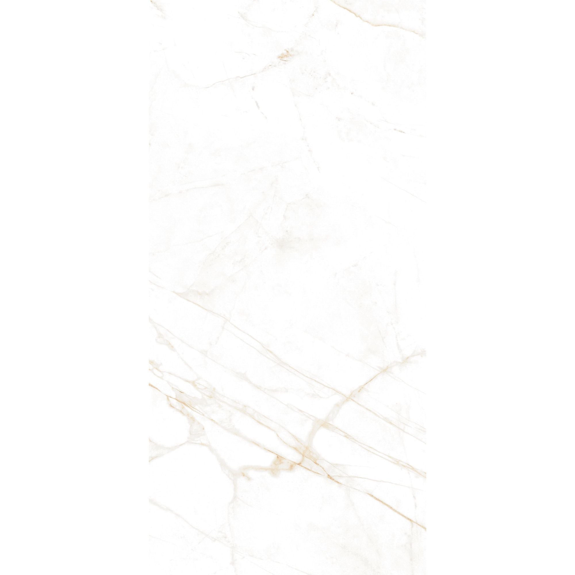 Dual White 4D Marble Effect Porcelain Tile 60x120cm Matt Deluxe Bathrooms