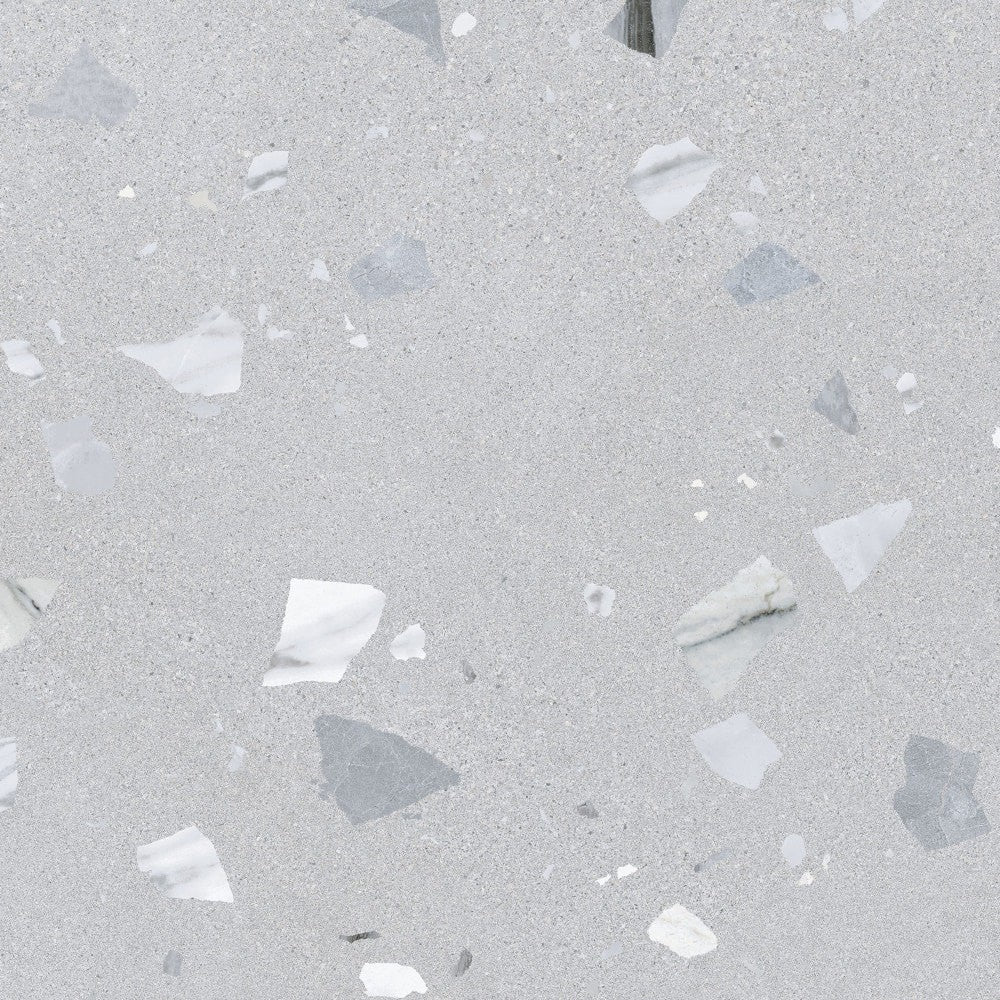 Arcana Ribe Gris Terrazzo Porcelain Tile 80x80cm