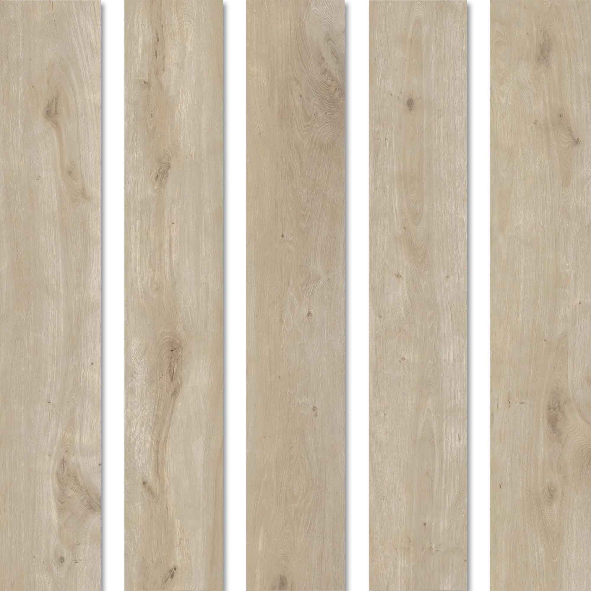essence natural wood effect porcelain tile 20x120cm matt
