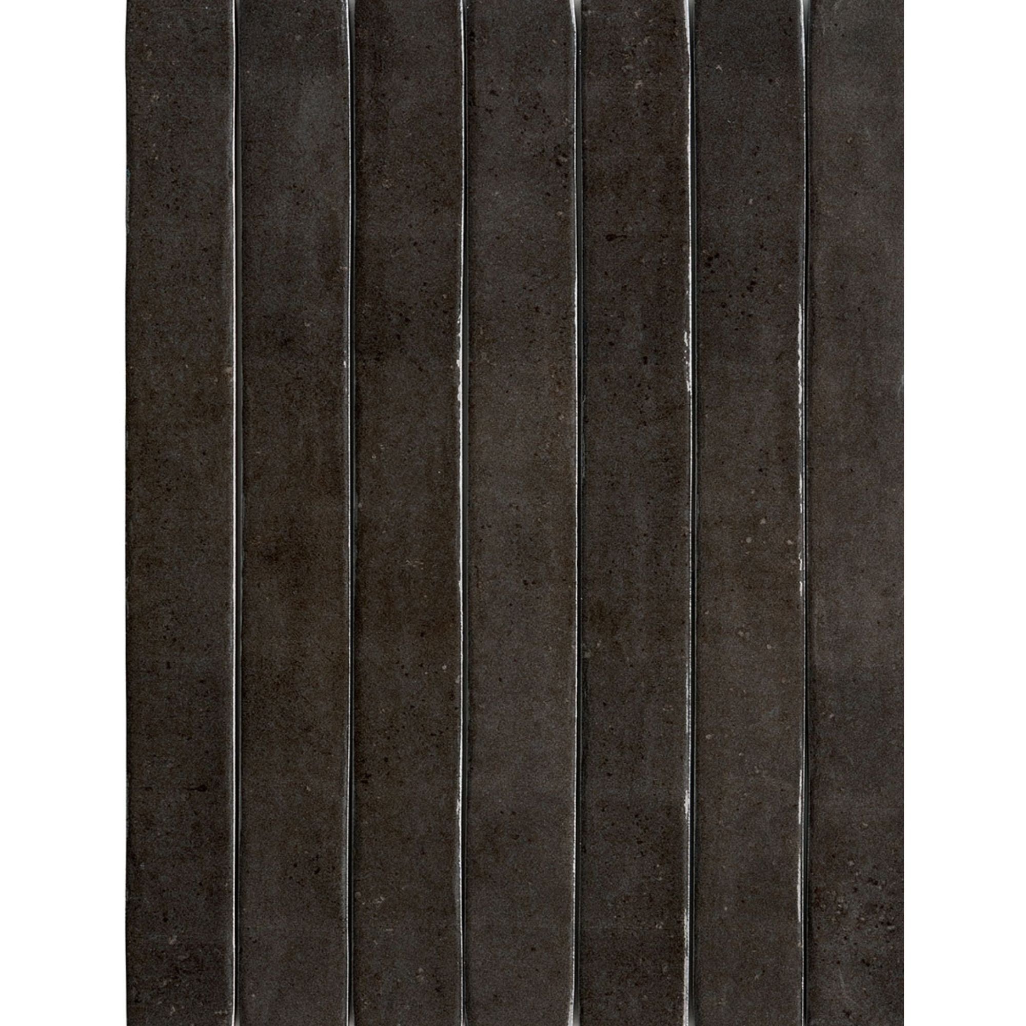 Fado Smoke Porcelain Tile 4.8x45cm Gloss