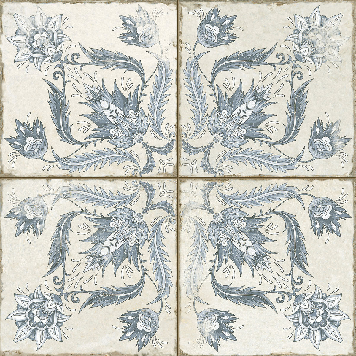 FS Ivy Blue Natural Tile 45 x 45cm