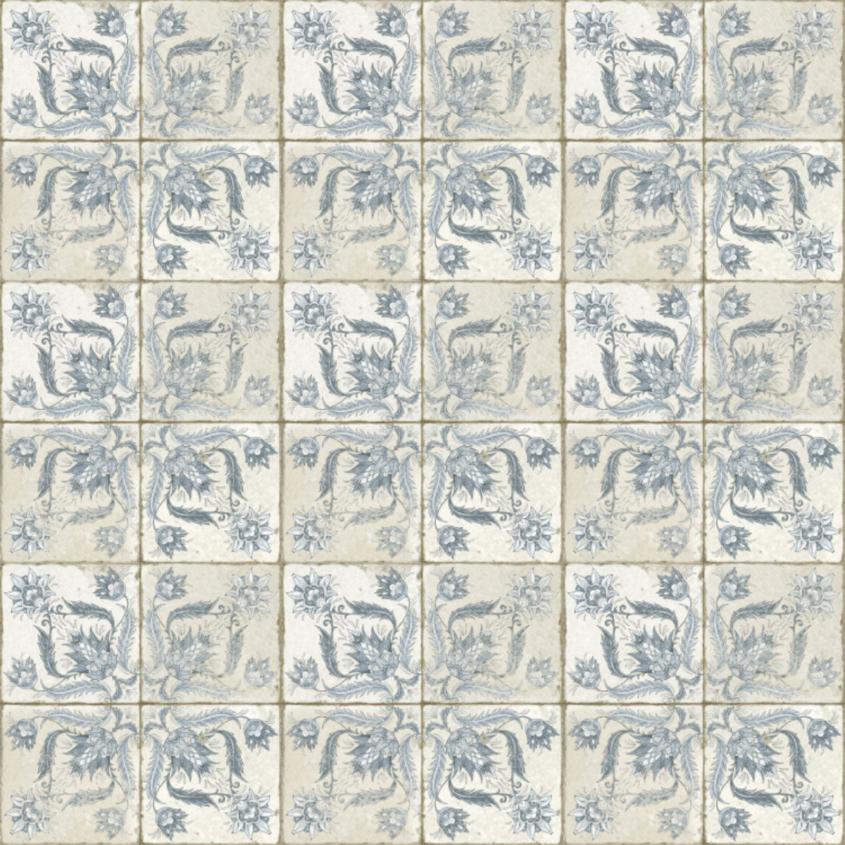 FS Ivy Blue Natural Tile 45 x 45cm