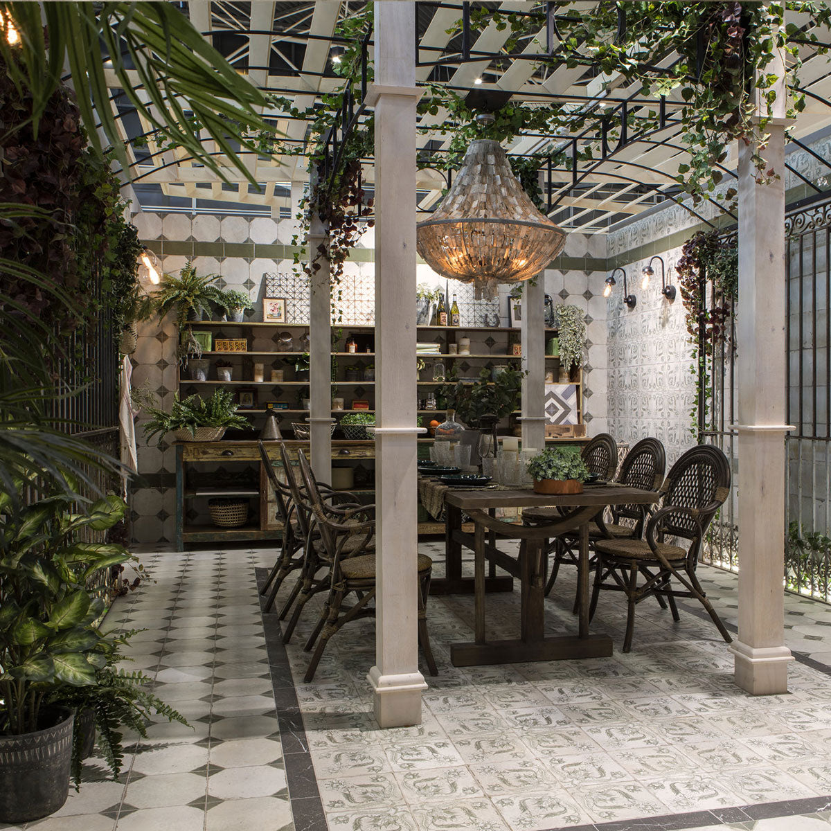 FS Ivy Sage Natural Tile 45 x 45cm