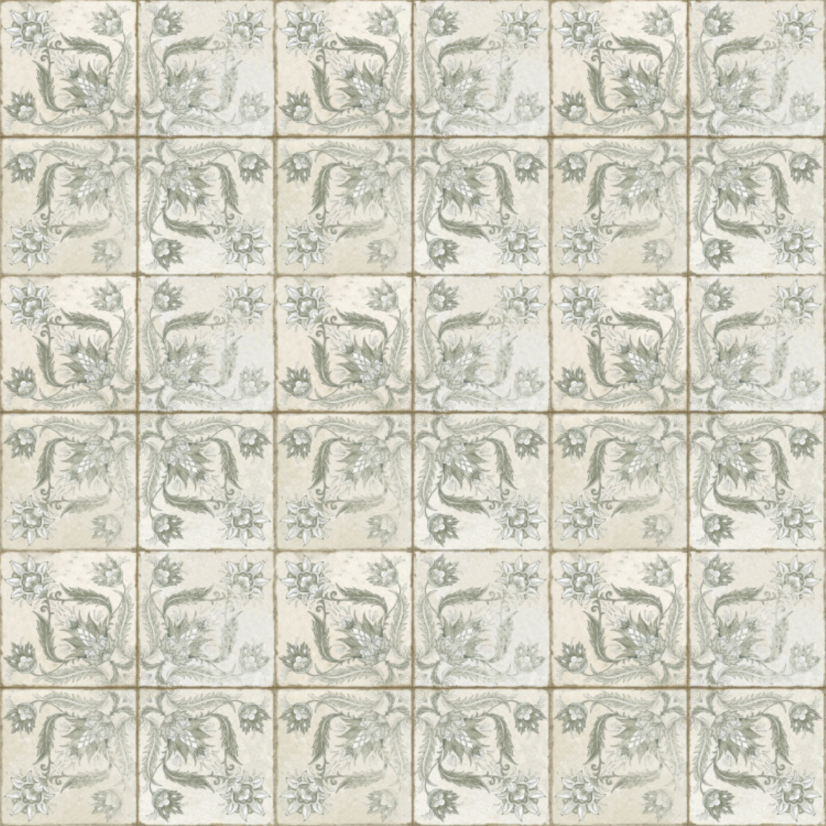 FS Ivy Sage Natural Tile 45 x 45cm