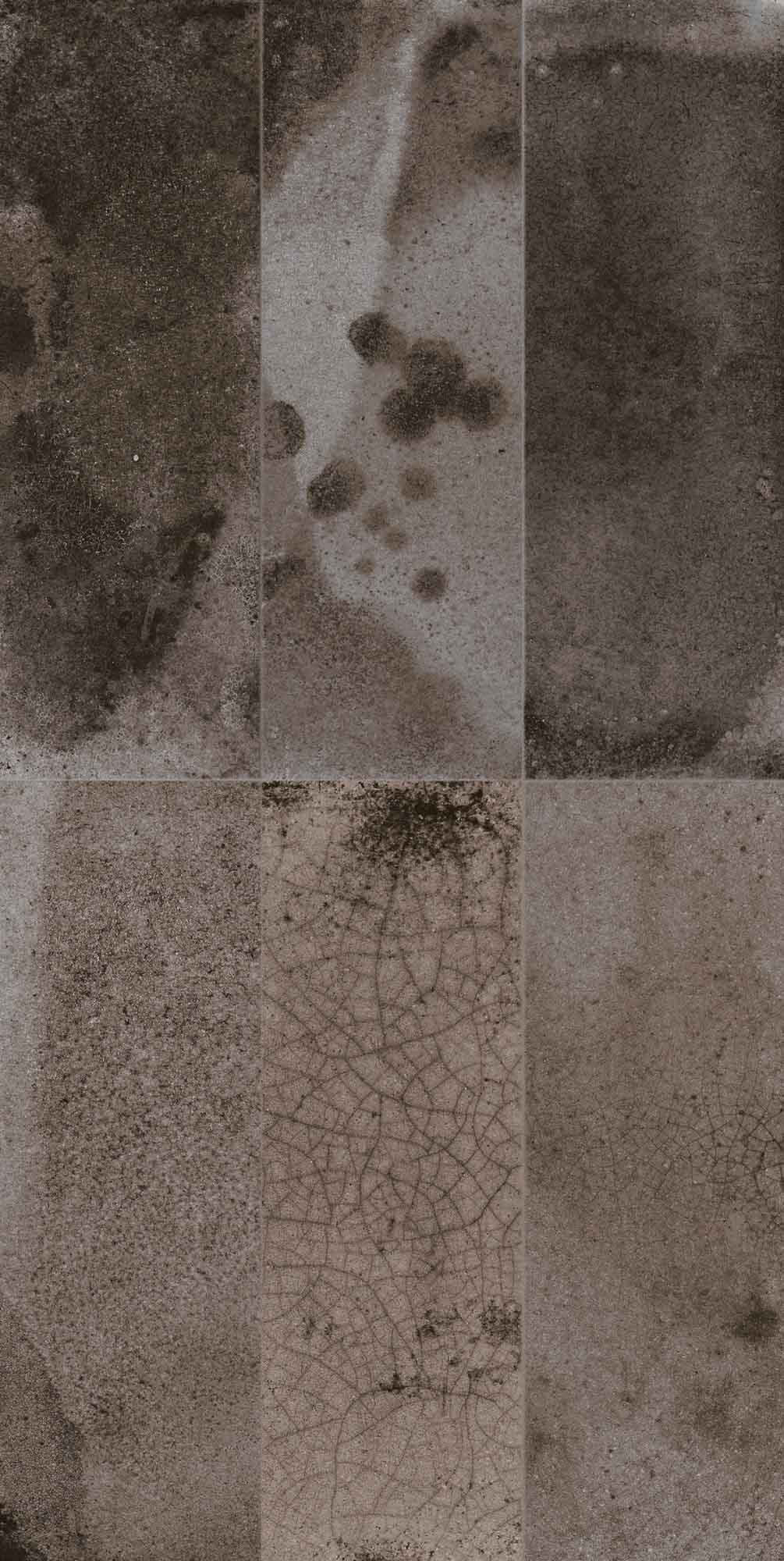 FS Raku Black Decor Wall Tile 20x40cm Matte