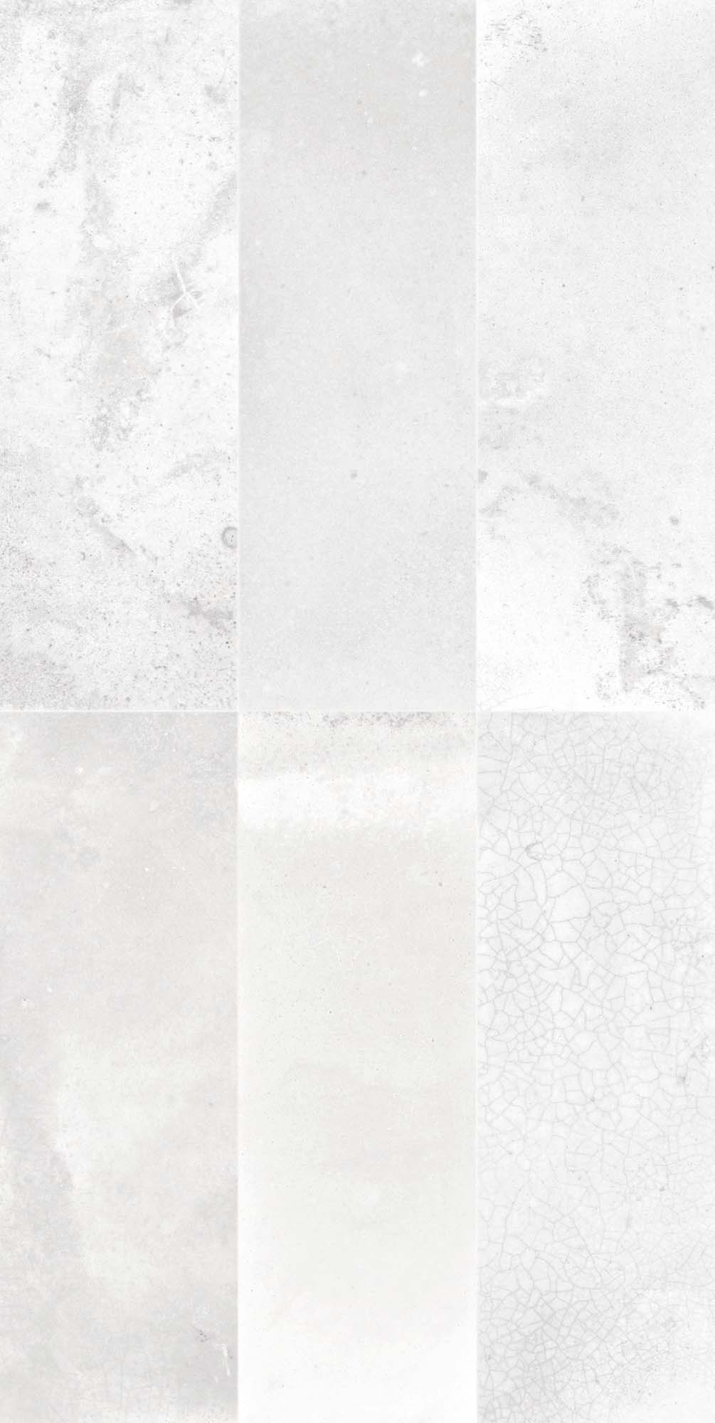 fs-raku white decor wall tile 20x40cm Vertical