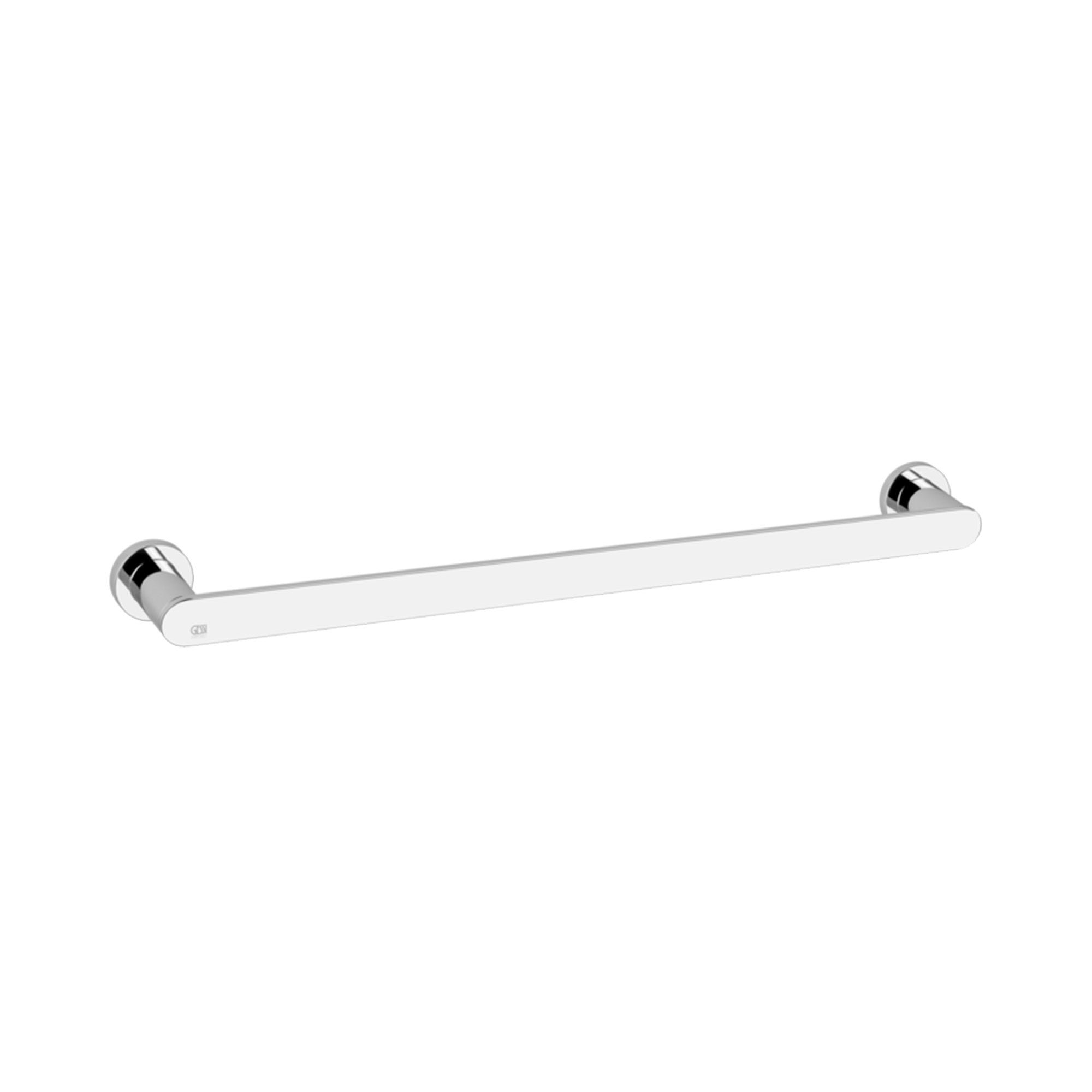 gessi emporio single towel rail 450mm chrome